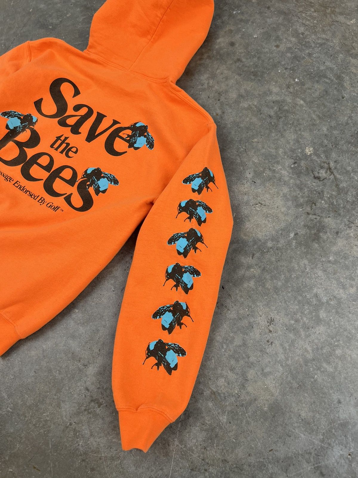 Golf Wang Golf Wang Save The Bees Orange Logo Hoodie Small ❄️🧊 Tyler Size US S / EU 44-46 / 1 - 3 Thumbnail