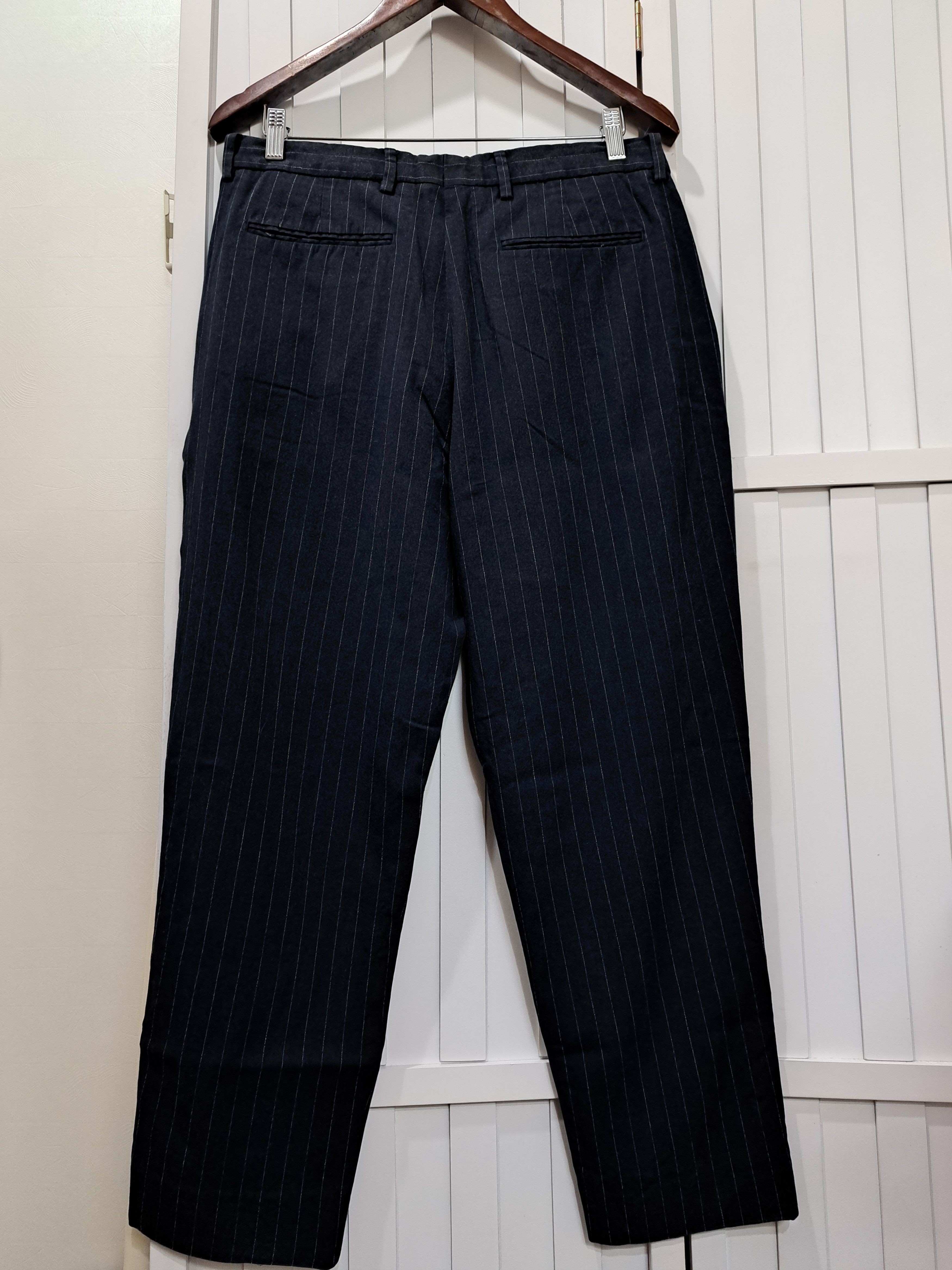 Folk Folk Men's Wide Pinstripe pants Size US 32 / EU 48 - 3 Thumbnail