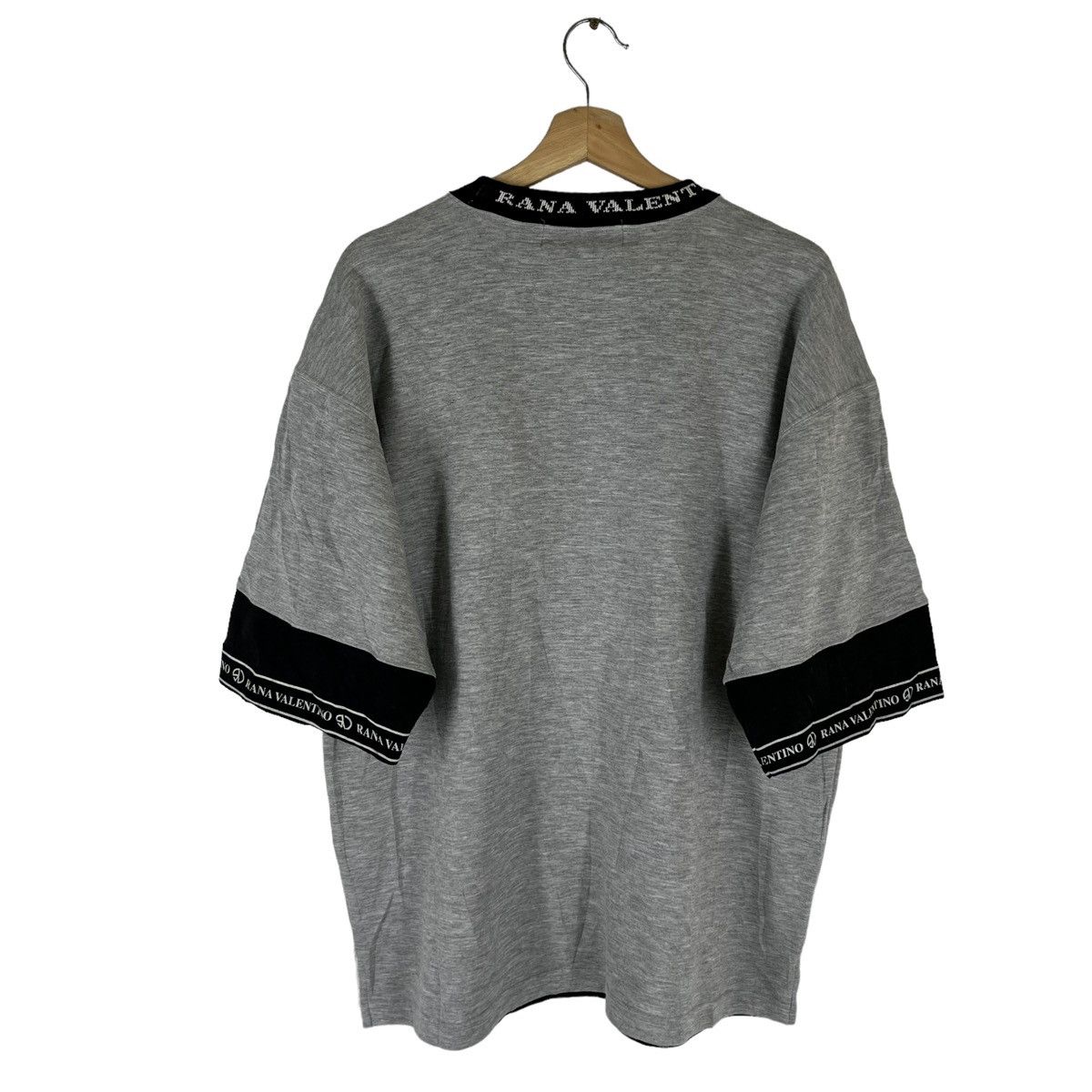 Japanese Brand VINTAGE SWEATSHIRT SIDETAPE BIG LOGO RANA VALENTINO SPORTS Size US L / EU 52-54 / 3 - 6 Thumbnail