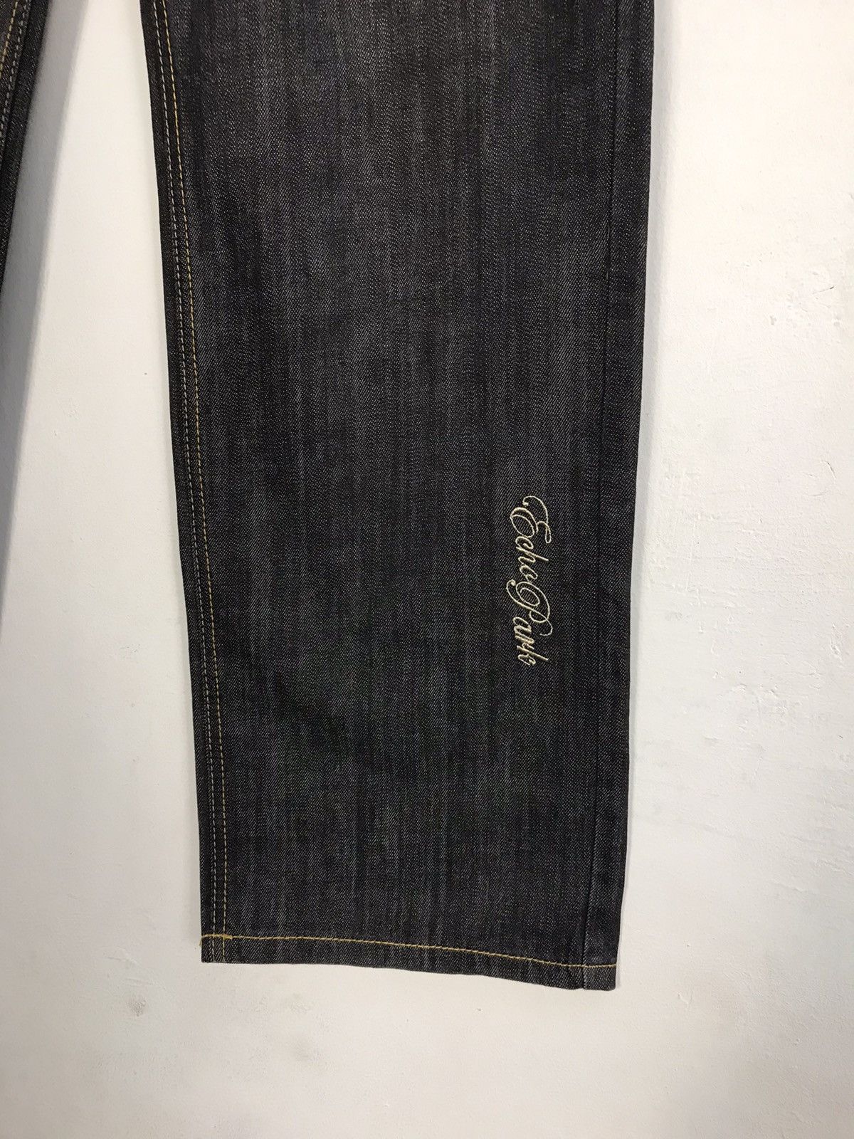 Japanese Brand Echo Park Street Style Hiphop Wear Pocket Jeans Size US 33 - 4 Thumbnail