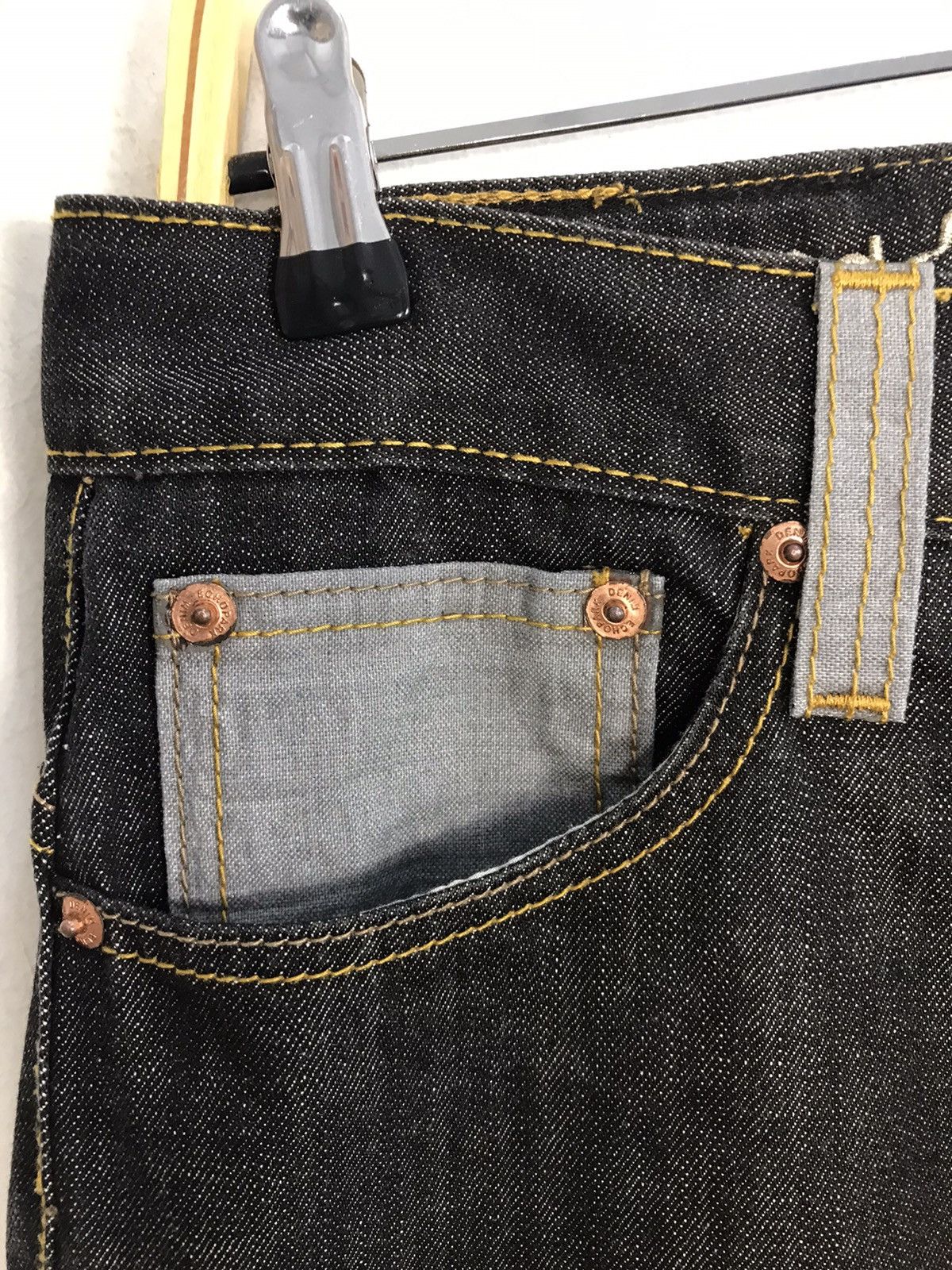 Japanese Brand Echo Park Street Style Hiphop Wear Pocket Jeans Size US 33 - 8 Thumbnail