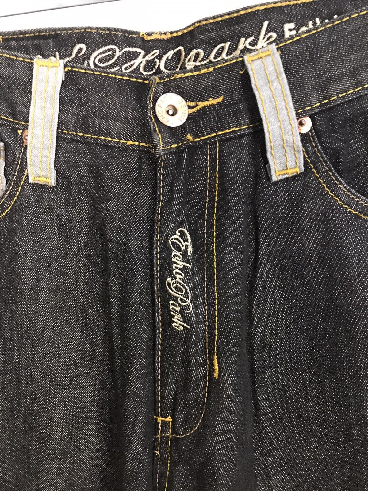 Japanese Brand Echo Park Street Style Hiphop Wear Pocket Jeans Size US 33 - 5 Thumbnail