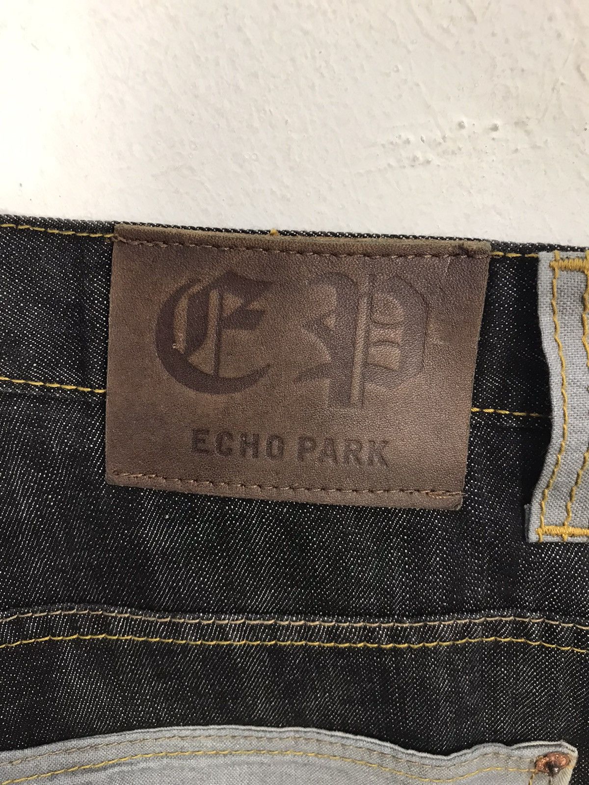Japanese Brand Echo Park Street Style Hiphop Wear Pocket Jeans Size US 33 - 13 Thumbnail
