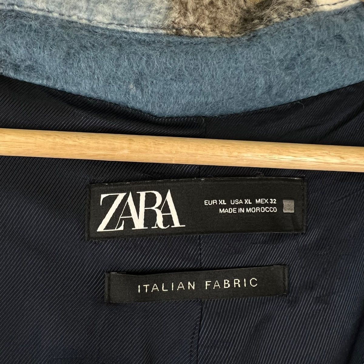Flannel × Japanese Brand × Vintage VINTAGE FLANNEL WOOL JACKET TARTAN DESIGN ZARA ITALIAN Size US XL / EU 56 / 4 - 9 Thumbnail