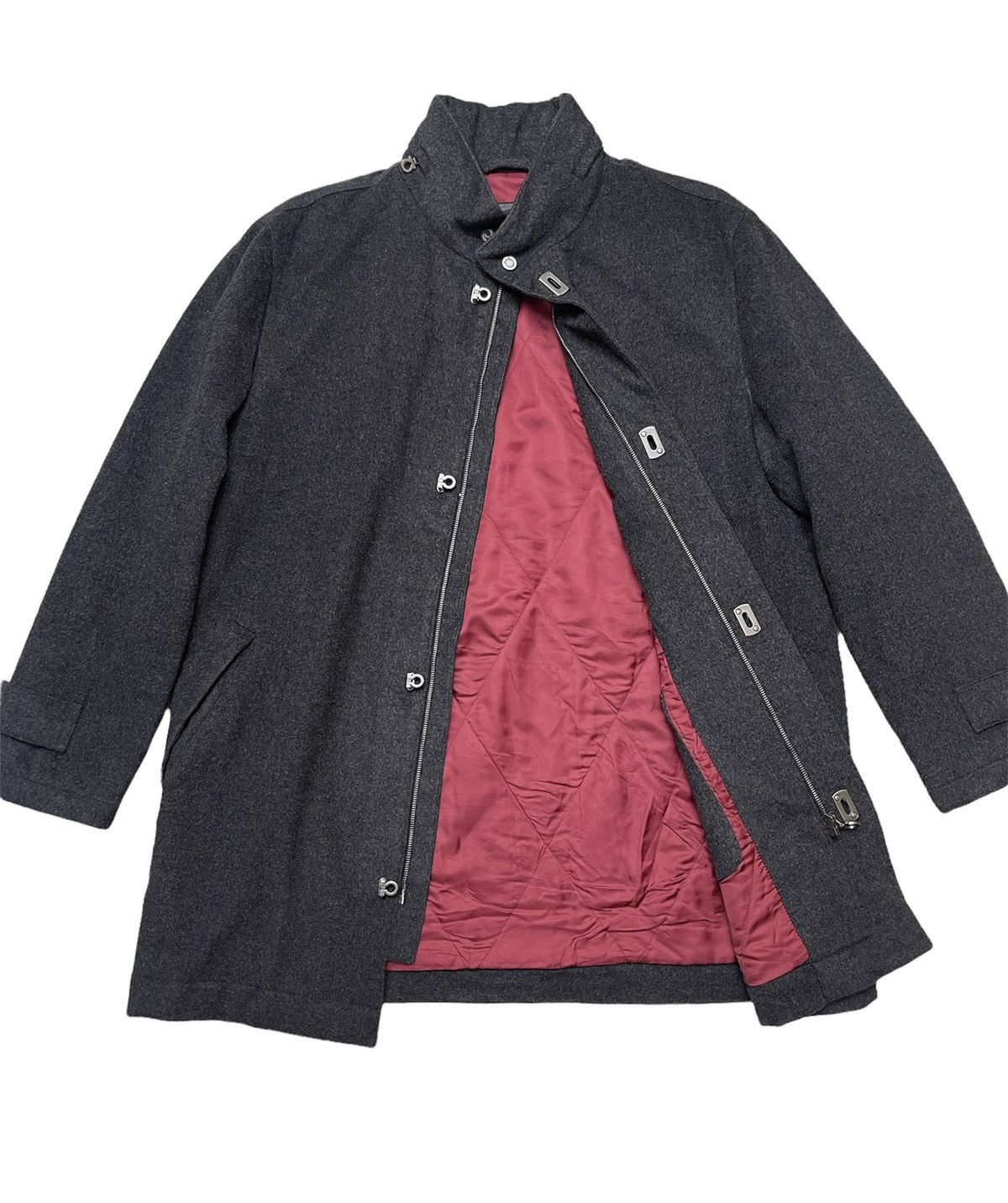 Salvatore Ferragamo Salvatore Ferragamo Oversize Jacket Size US L / EU 52-54 / 3 - 3 Thumbnail
