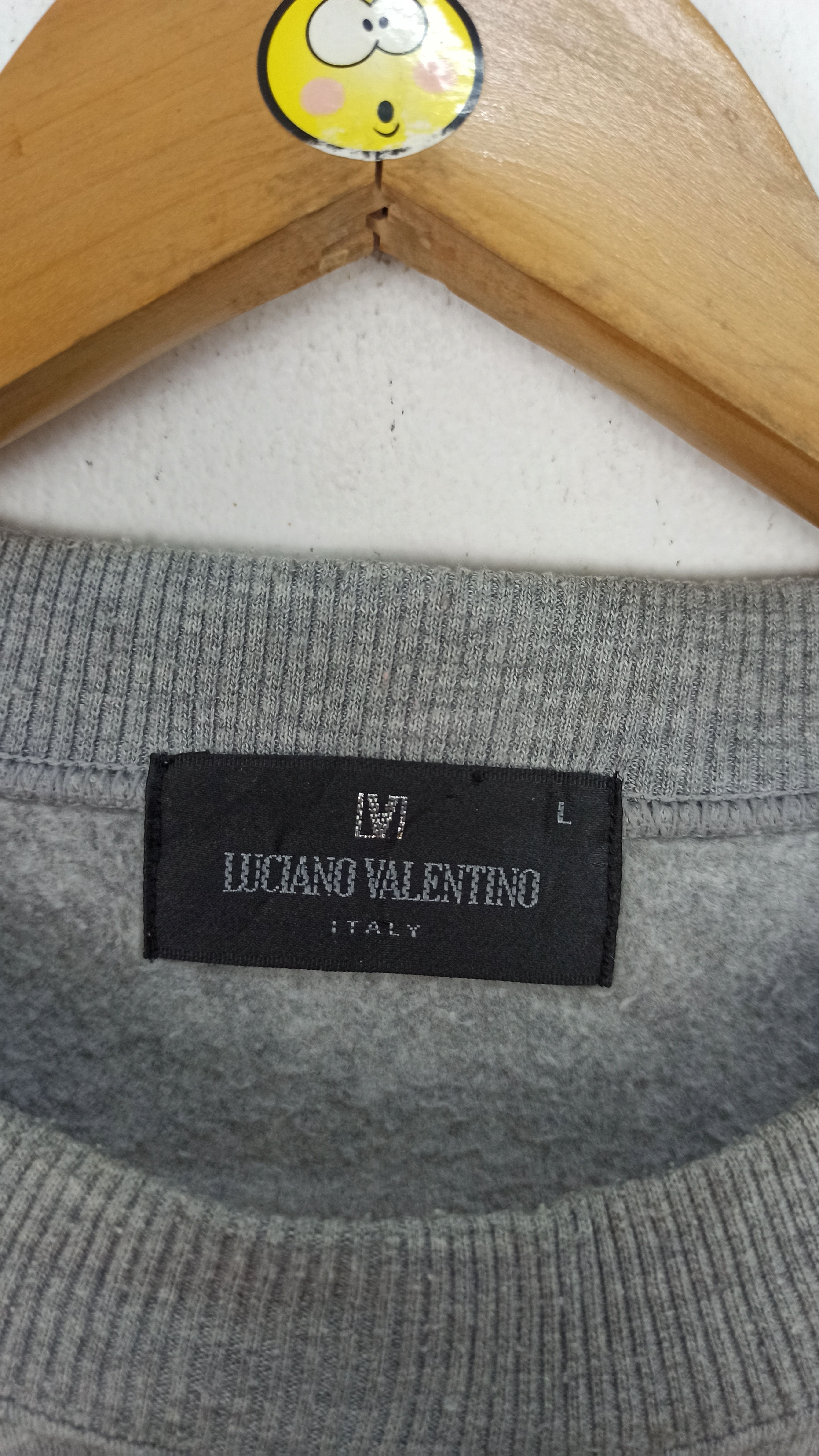 Valentino Luciano Valentino Italy Embroidery Logo Sweatshirt Size US L / EU 52-54 / 3 - 6 Thumbnail