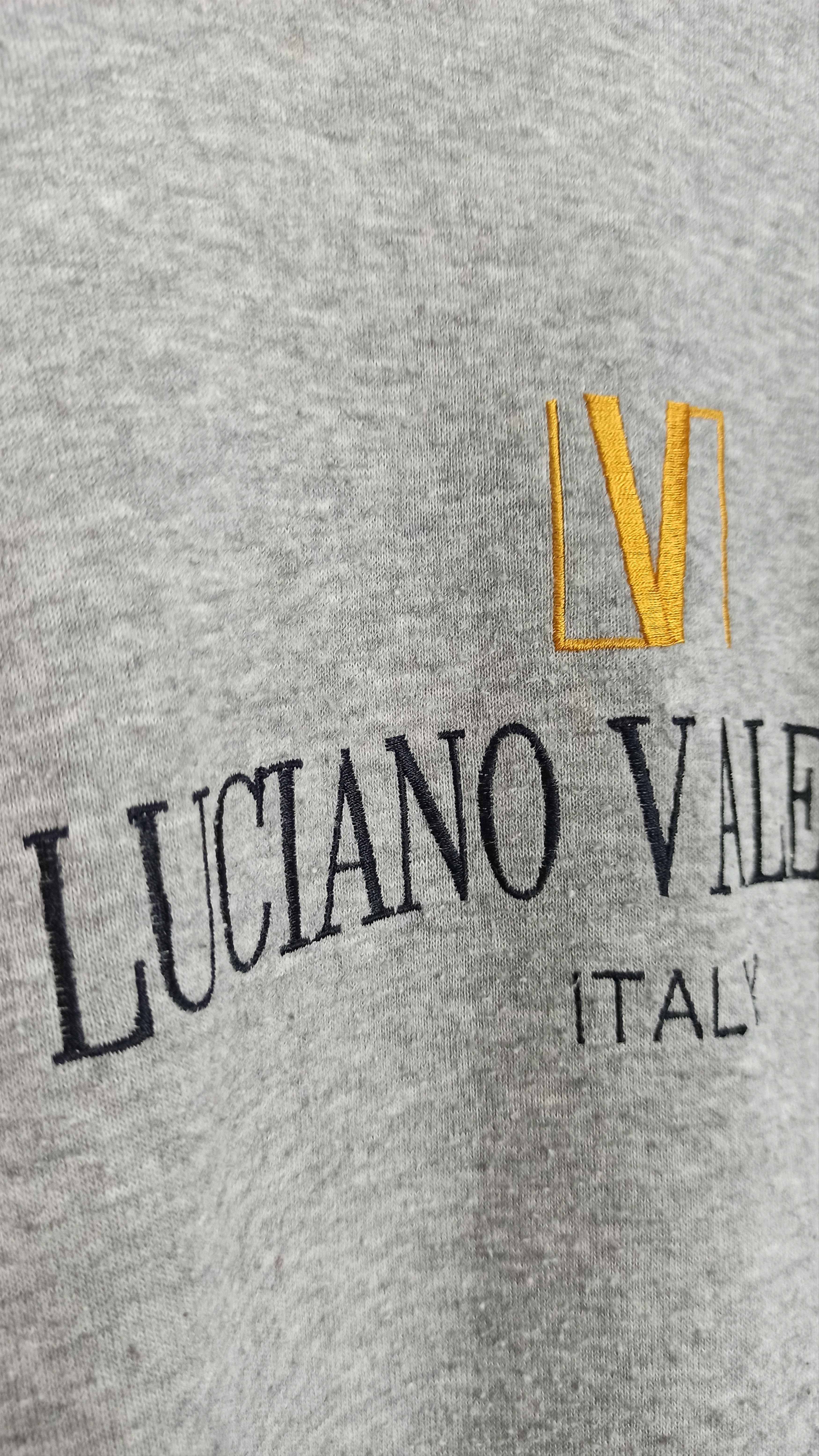 Valentino Luciano Valentino Italy Embroidery Logo Sweatshirt Size US L / EU 52-54 / 3 - 3 Thumbnail