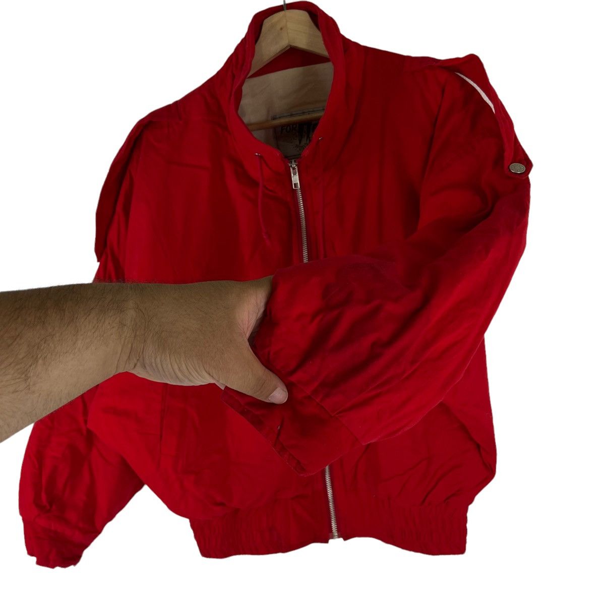 Japanese Brand VINTAGE BOMBER JACKET PARACHUTE DESIGN ISSEY MIYAKE JAPAN Size US M / EU 48-50 / 2 - 8 Thumbnail