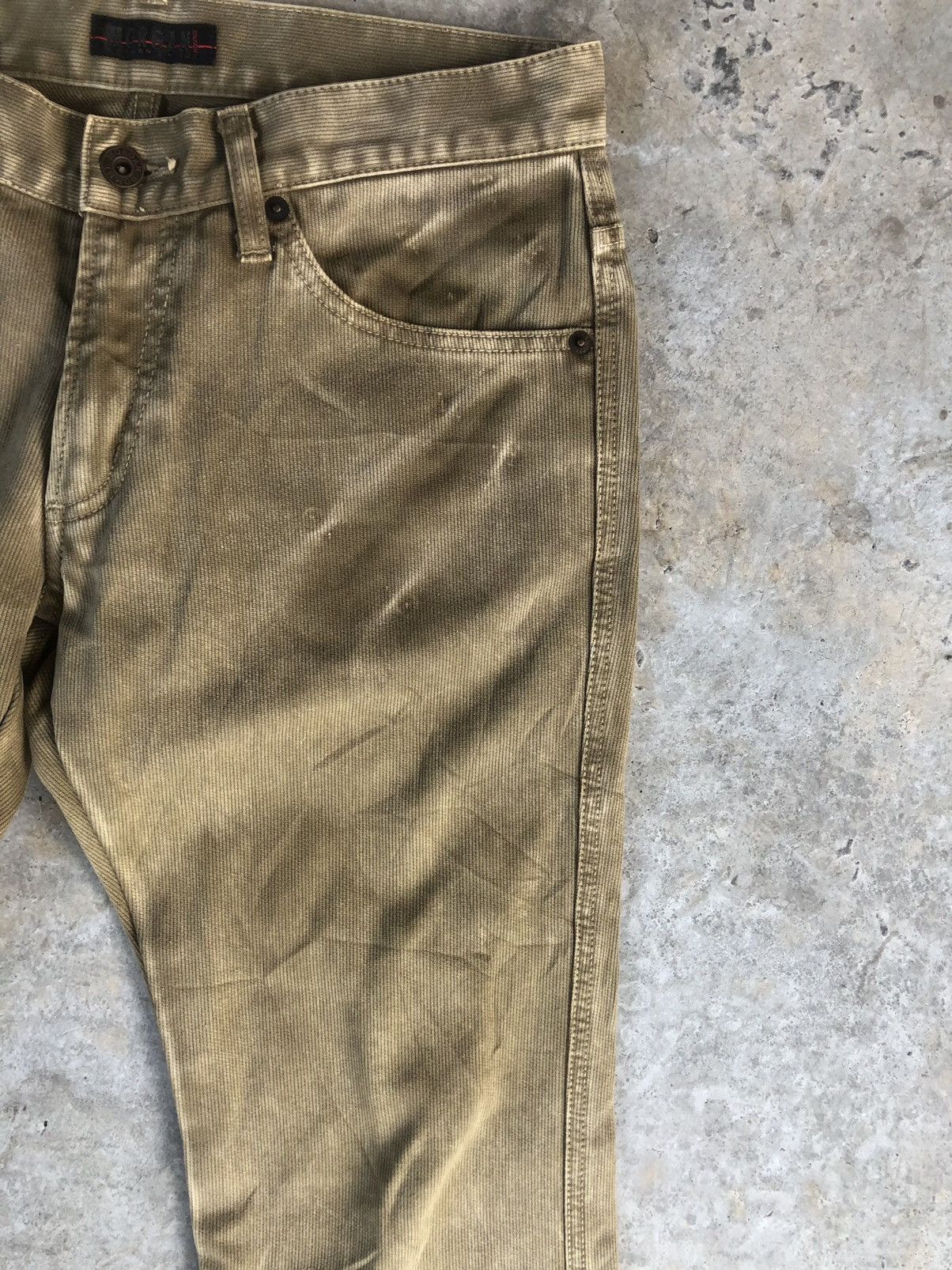 If Six Was Nine Vintage Morgan Homme Flared Jeans Distressed Denim in japan Size US 31 - 5 Thumbnail