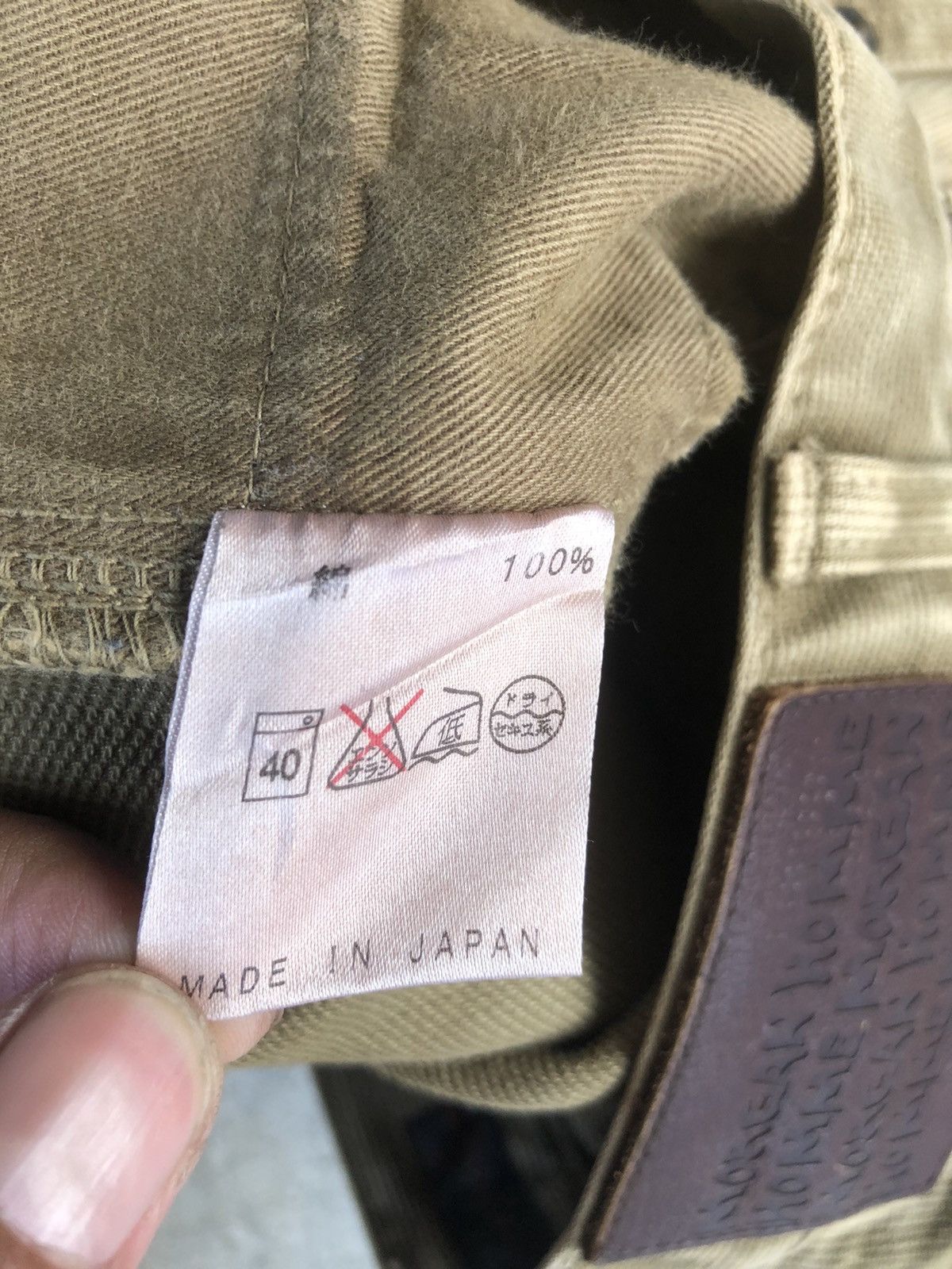 If Six Was Nine Vintage Morgan Homme Flared Jeans Distressed Denim in japan Size US 31 - 15 Thumbnail