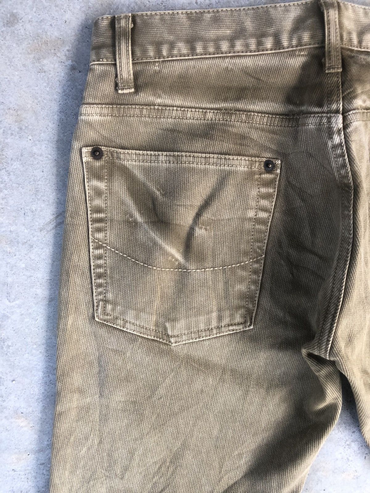 If Six Was Nine Vintage Morgan Homme Flared Jeans Distressed Denim in japan Size US 31 - 8 Thumbnail
