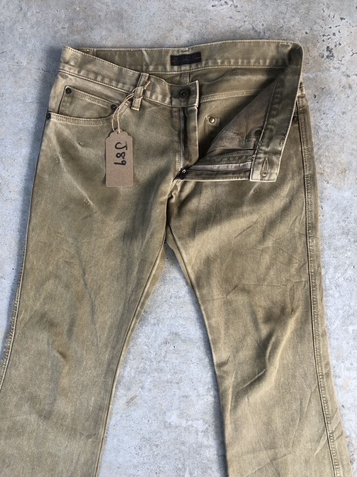 If Six Was Nine Vintage Morgan Homme Flared Jeans Distressed Denim in japan Size US 31 - 3 Thumbnail