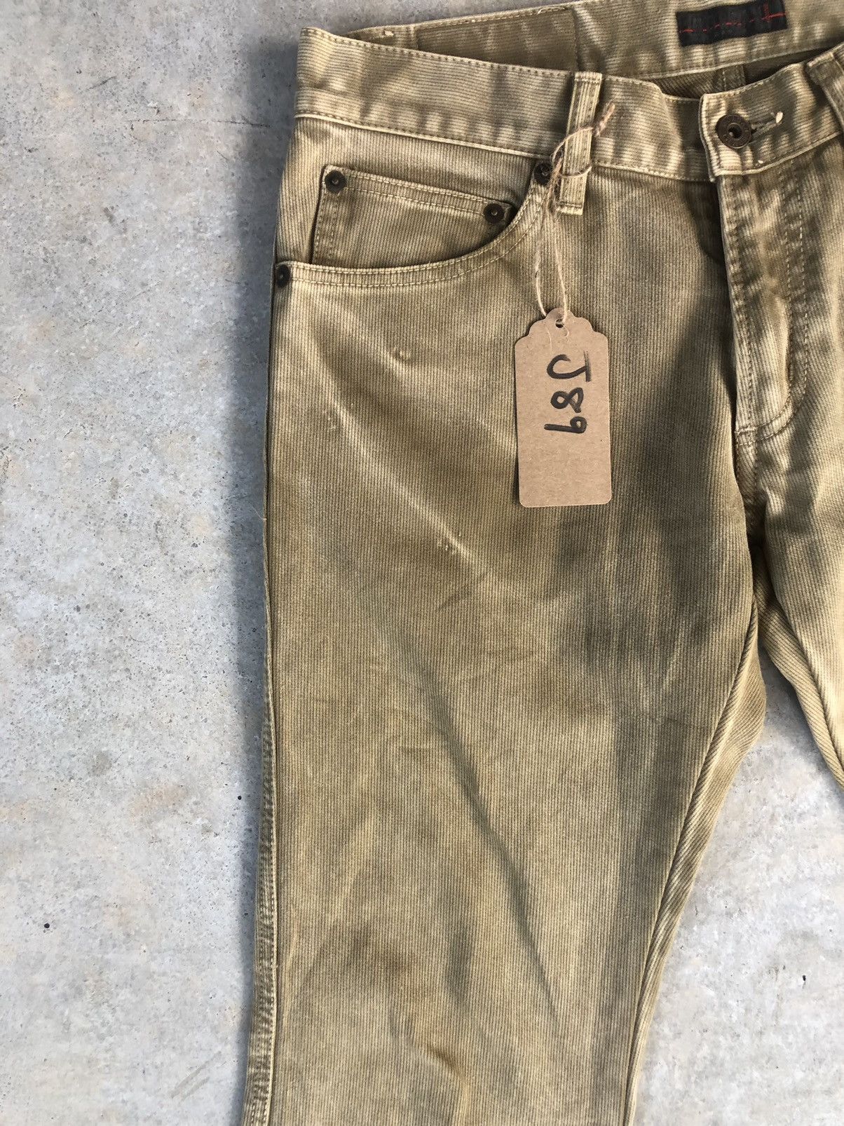 If Six Was Nine Vintage Morgan Homme Flared Jeans Distressed Denim in japan Size US 31 - 4 Thumbnail