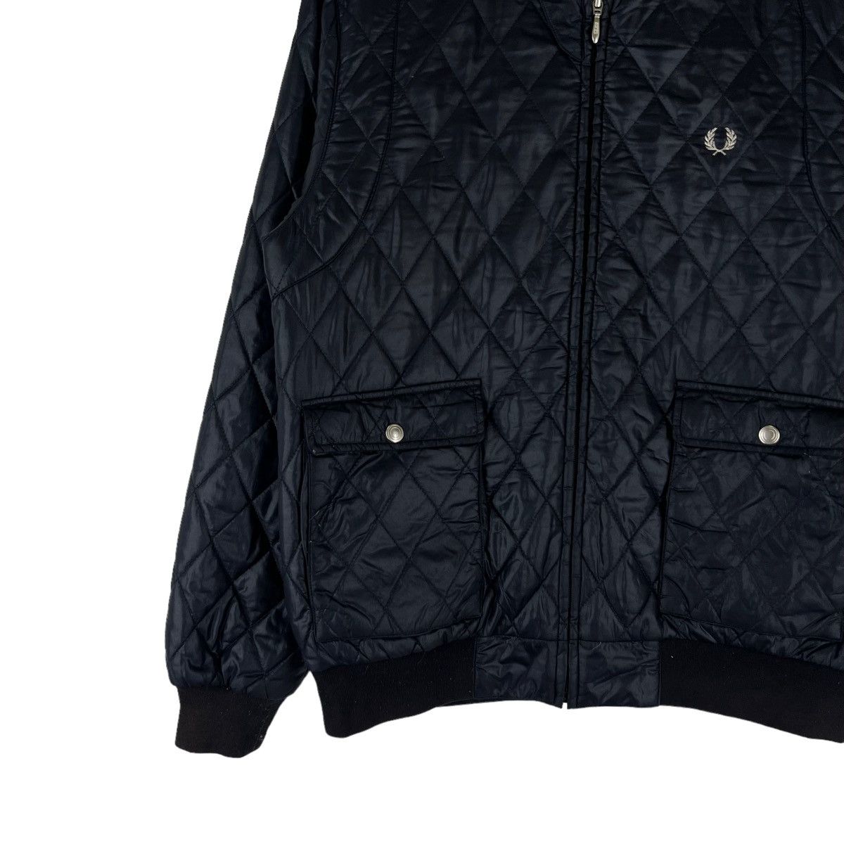 Japanese Brand × Vintage VINTAGE FRED PERRY LIGHT PUFFER DOWN JACKET Size US L / EU 52-54 / 3 - 4 Thumbnail