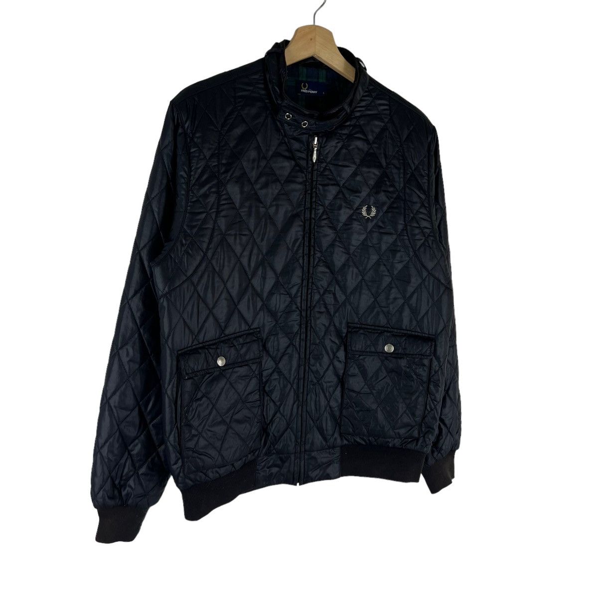 Japanese Brand × Vintage VINTAGE FRED PERRY LIGHT PUFFER DOWN JACKET Size US L / EU 52-54 / 3 - 2 Thumbnail