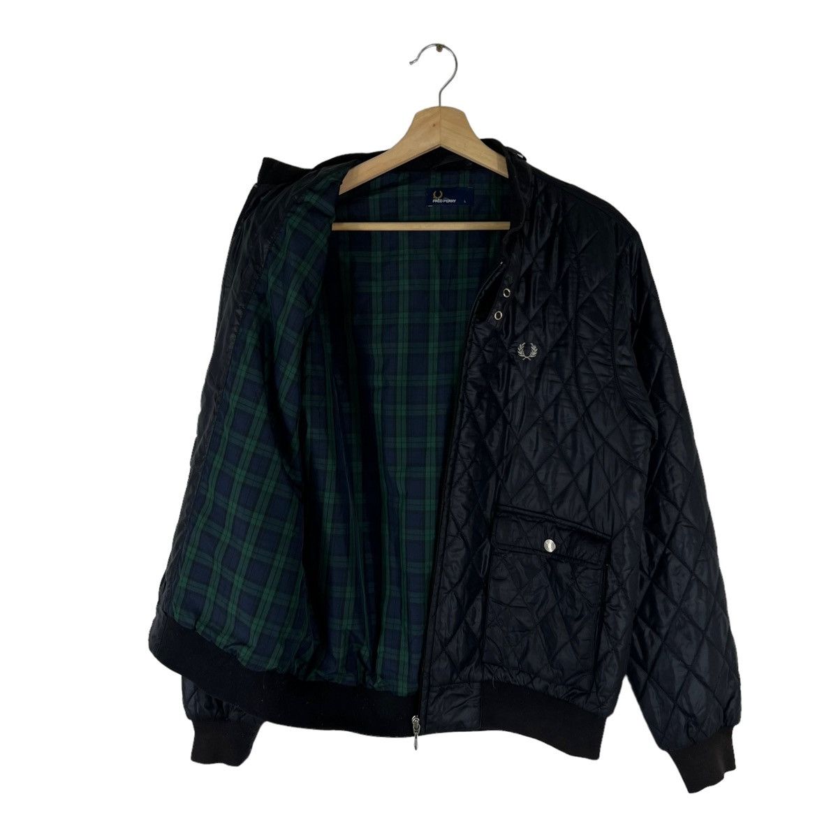 Japanese Brand × Vintage VINTAGE FRED PERRY LIGHT PUFFER DOWN JACKET Size US L / EU 52-54 / 3 - 9 Thumbnail