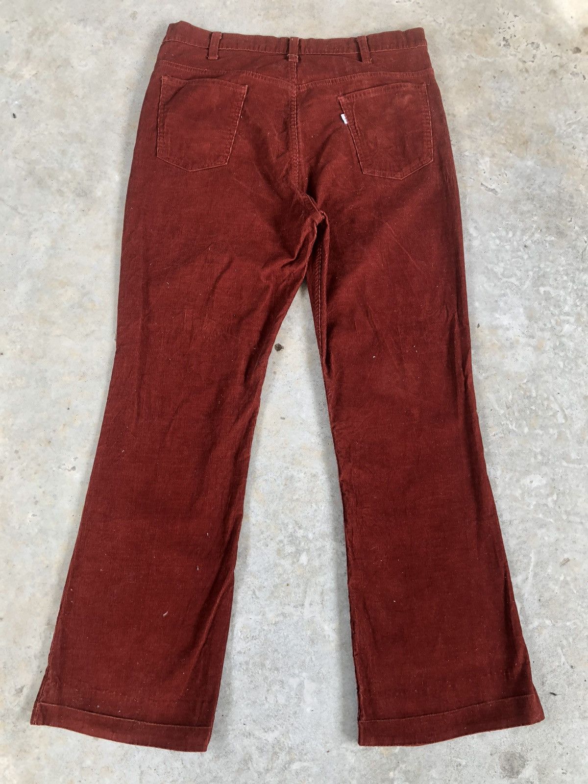 Levi's Vintage 70’s Levi’s Corduroy Pants Flared Jeans Size US 36 / EU 52 - 2 Thumbnail