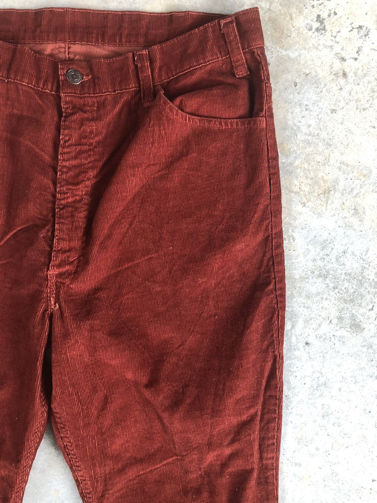 Levi's Vintage 70’s Levi’s Corduroy Pants Flared Jeans Size US 36 / EU 52 - 5 Thumbnail