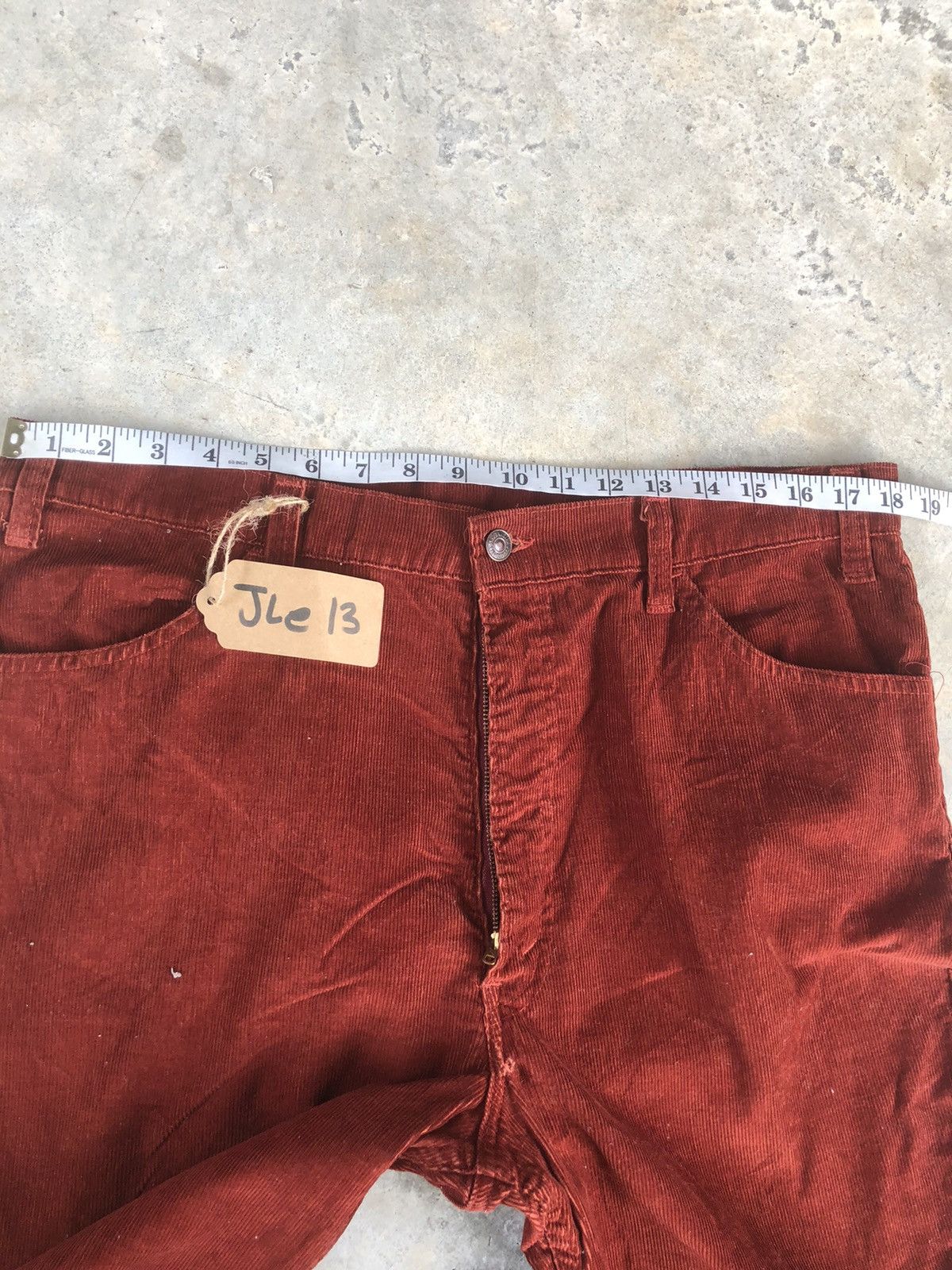Levi's Vintage 70’s Levi’s Corduroy Pants Flared Jeans Size US 36 / EU 52 - 20 Thumbnail