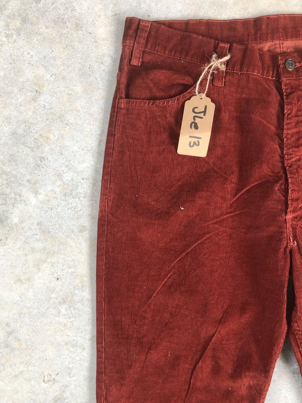 Levi's Vintage 70’s Levi’s Corduroy Pants Flared Jeans Size US 36 / EU 52 - 4 Thumbnail