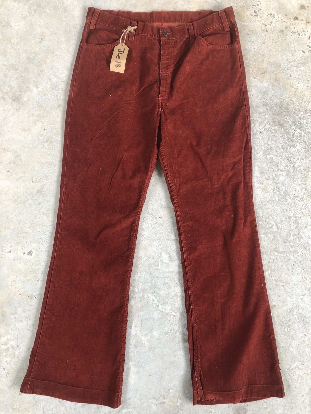 Levi's Vintage 70’s Levi’s Corduroy Pants Flared Jeans Size US 36 / EU 52 - 1 Thumbnail