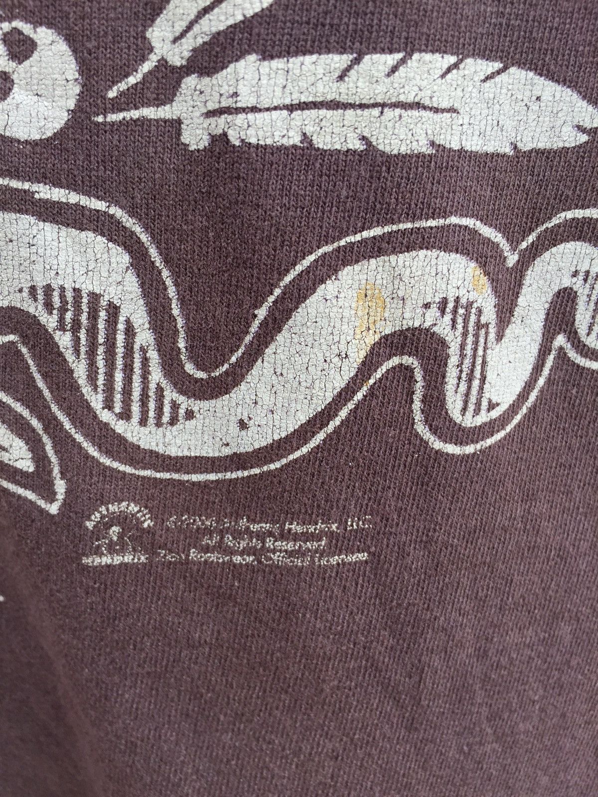 Band Tees Vintage Sunfaded Jimi Hendrix Voodoo Child Tee Size Large Size US L / EU 52-54 / 3 - 6 Thumbnail