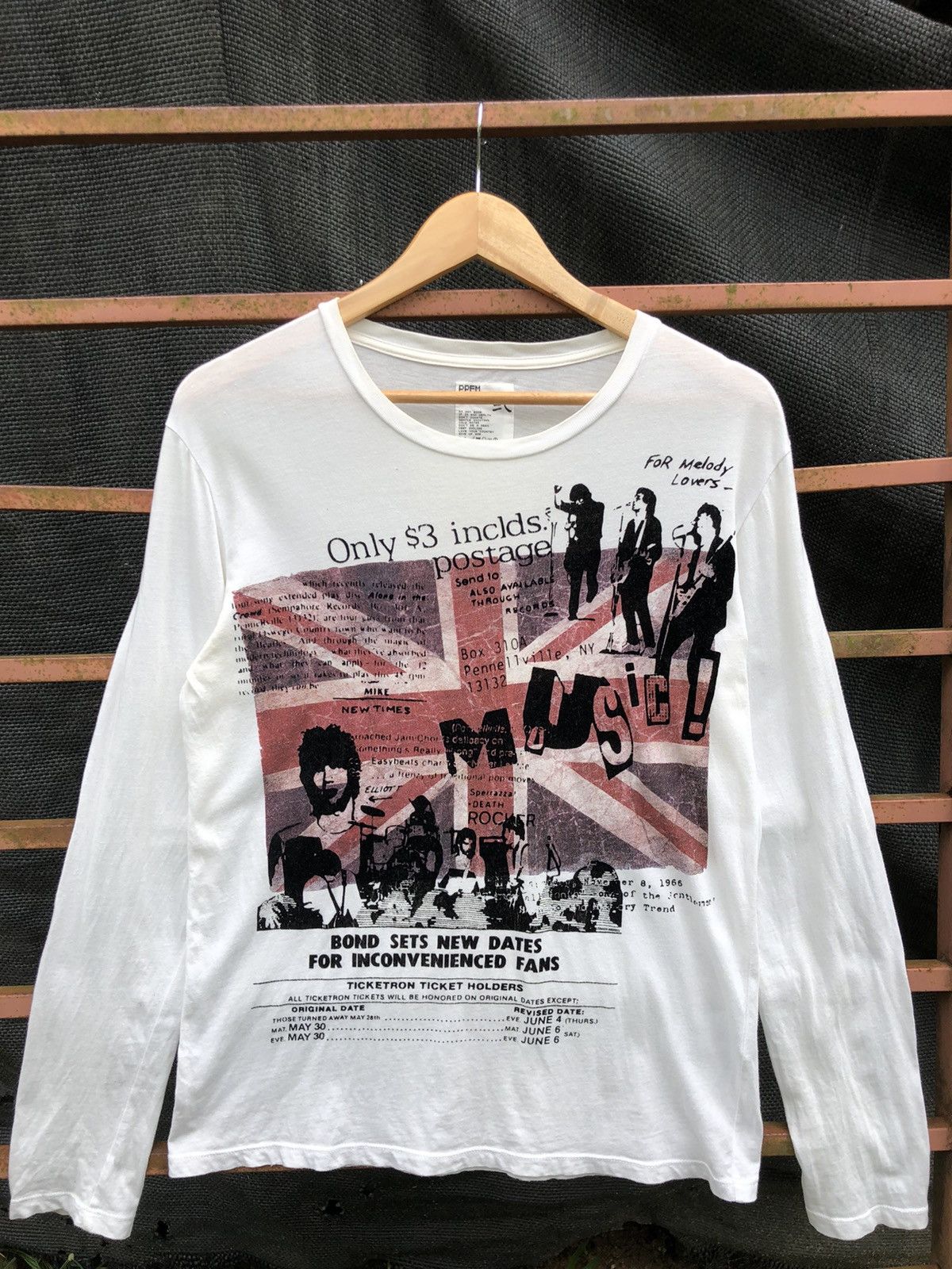 PPFM Vintage PPFM long sleeve shirt Music Union Jack Size US M / EU 48-50 / 2 - 1 Thumbnail
