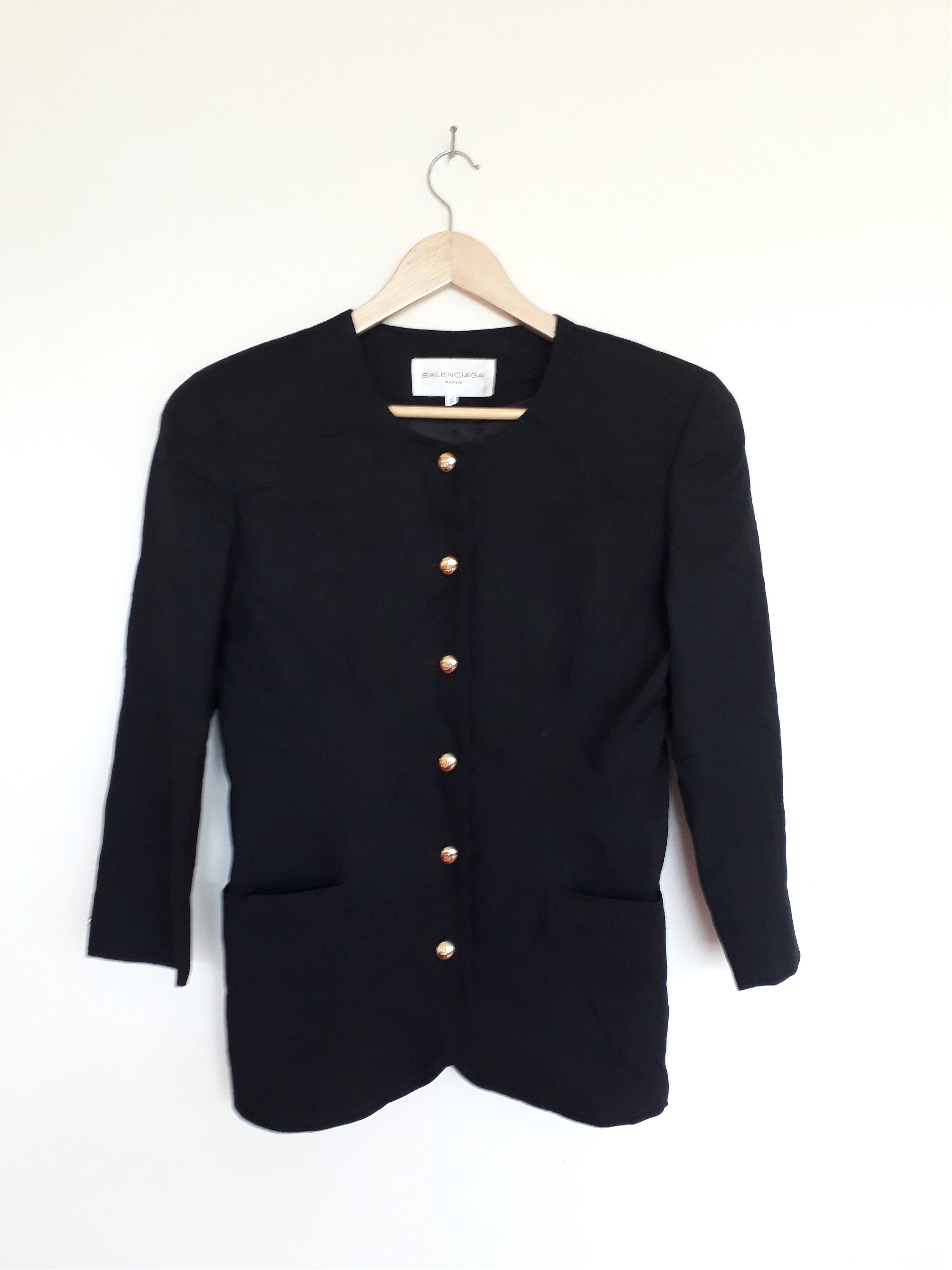 BALENCIAGA Paris Button Down Jacket