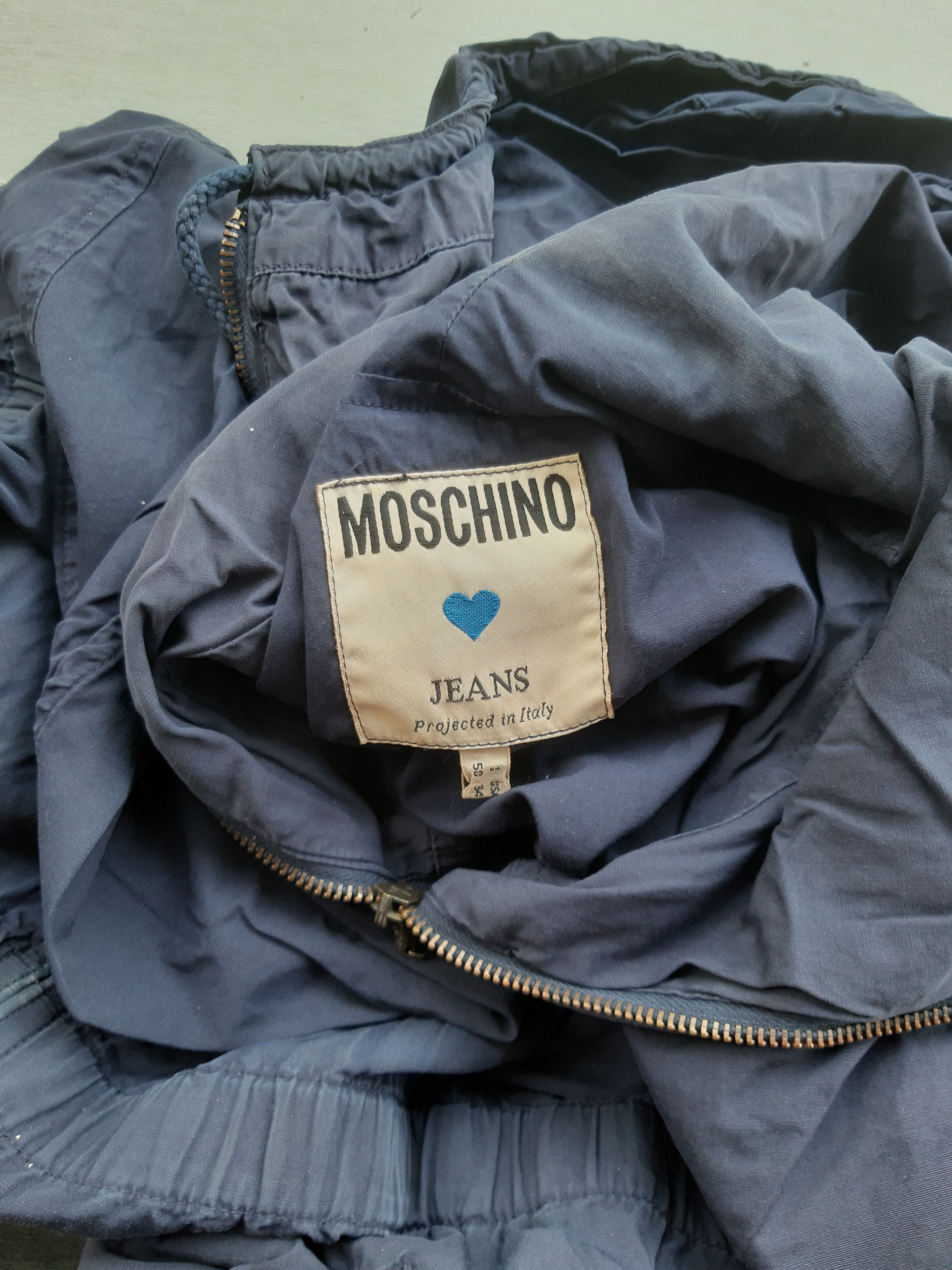 Moschino Moschino Jeans Military Parka Hoodie Size US L / EU 52-54 / 3 - 9 Thumbnail