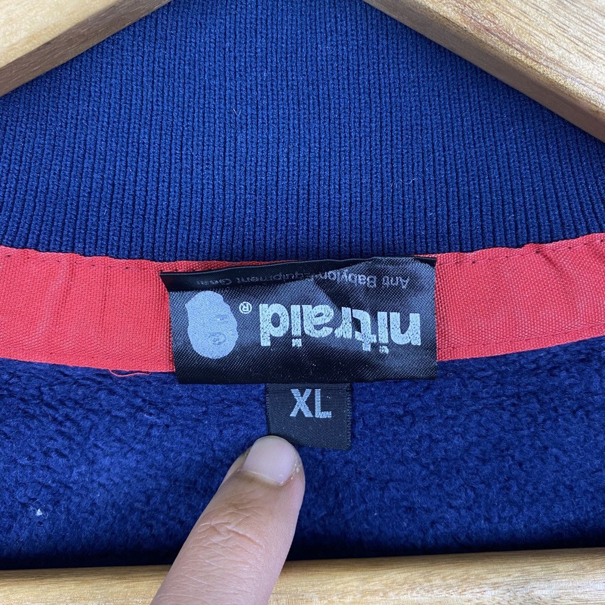 Japanese Brand × Nitraid × Vintage VINTAGE NITRAID SMALL LOGO JAPANESE BRAND SWEATER JACKET Size US XL / EU 56 / 4 - 7 Thumbnail