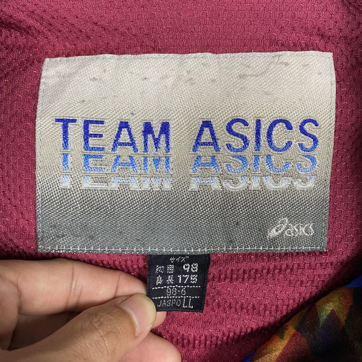 Asics × Vintage Vintage TEAM ASICS Flower Design Ski Winter Jacket Size US L / EU 52-54 / 3 - 9 Thumbnail