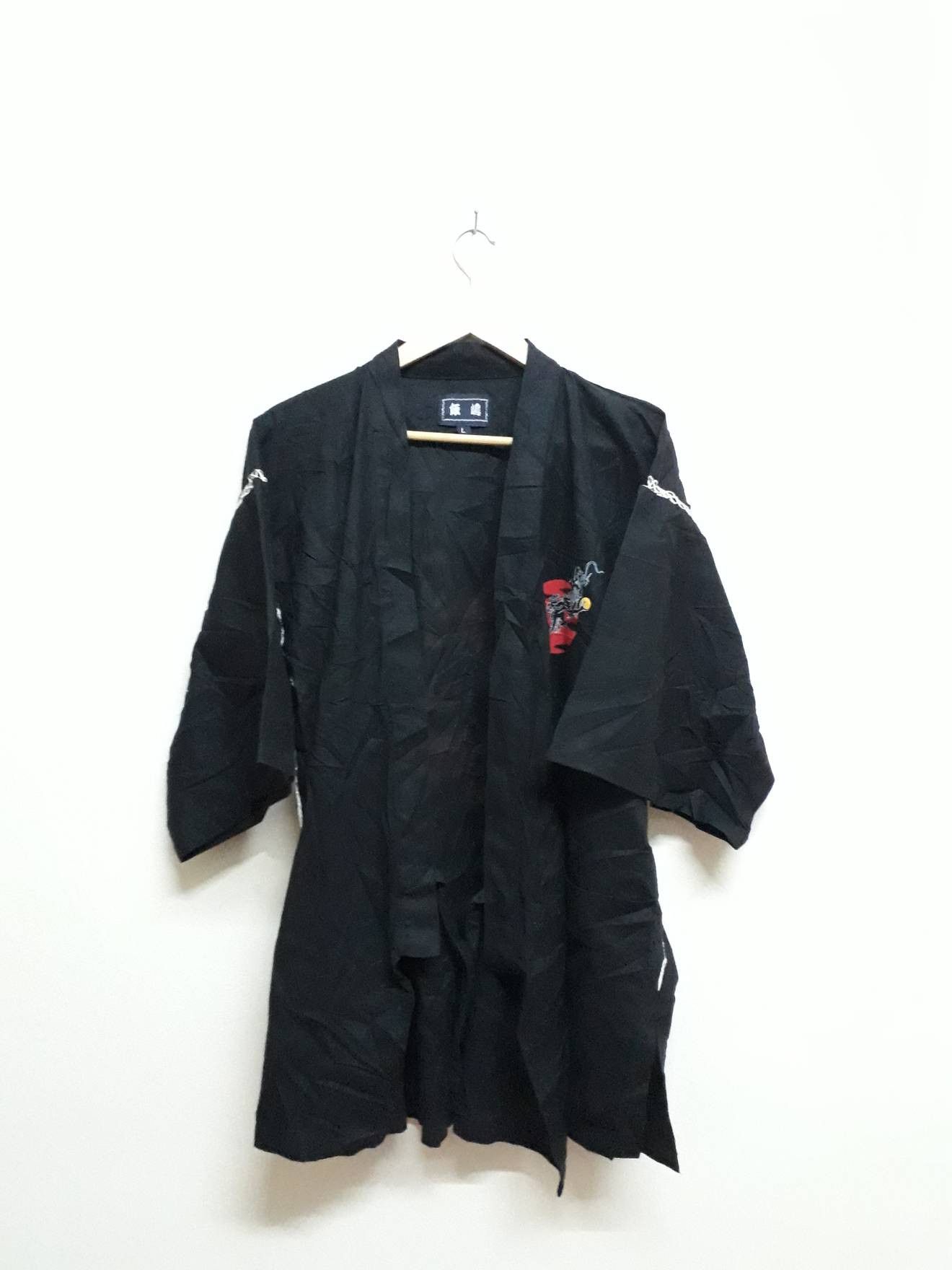 Japanese Brand Vintage Japanese Kimono Dragon Size US L / EU 52-54 / 3 - 4 Thumbnail