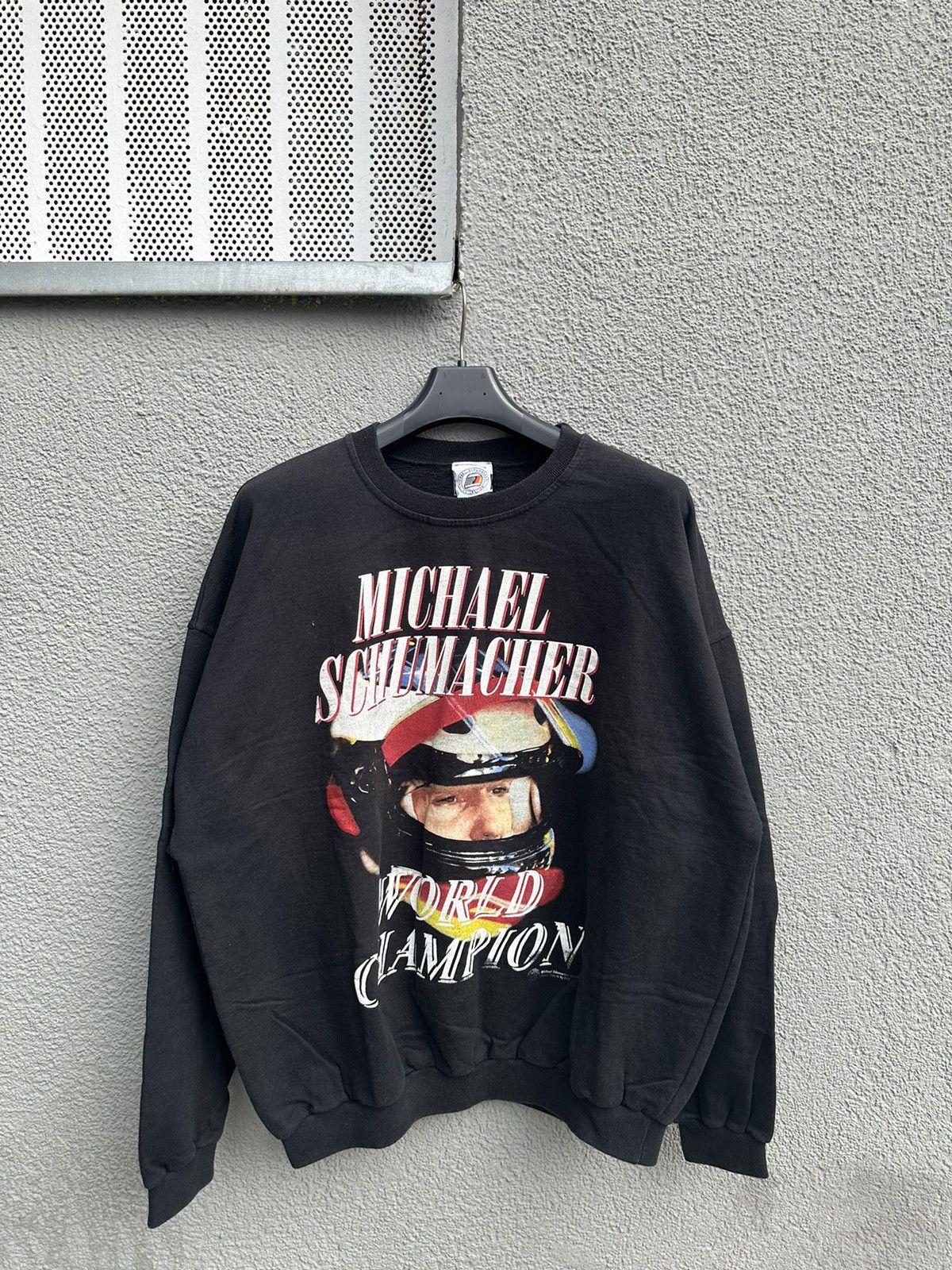 Ferrari × Formula 1 × Vintage Vintage Michael Schumacher World Champion Sweatshirt Size US XL / EU 56 / 4 - 1 Thumbnail