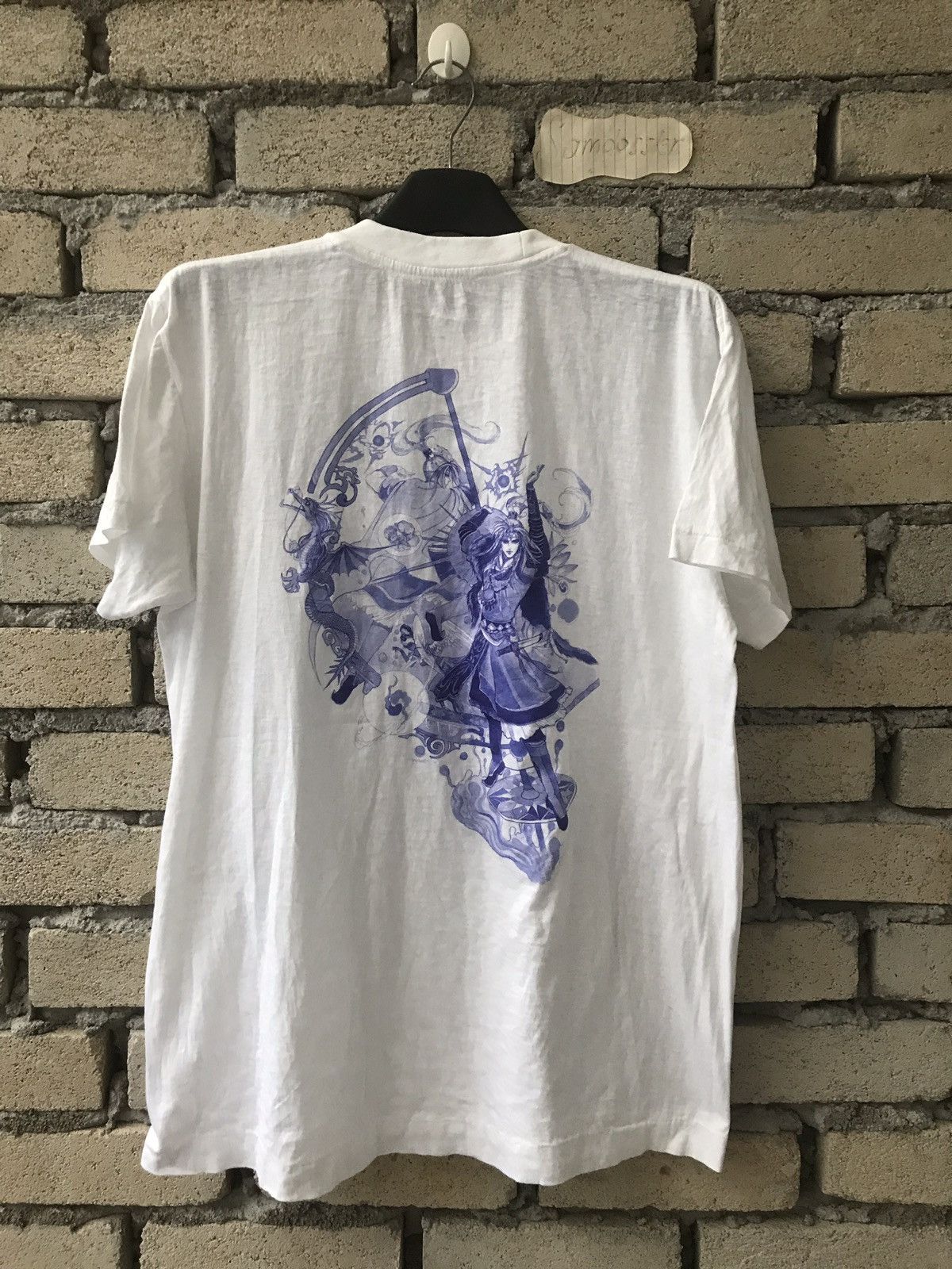 Anime × Vintage Vintage 90s ILLUSTRATED by TOMOMI KOBAYASHI Games Art Size US L / EU 52-54 / 3 - 1 Thumbnail