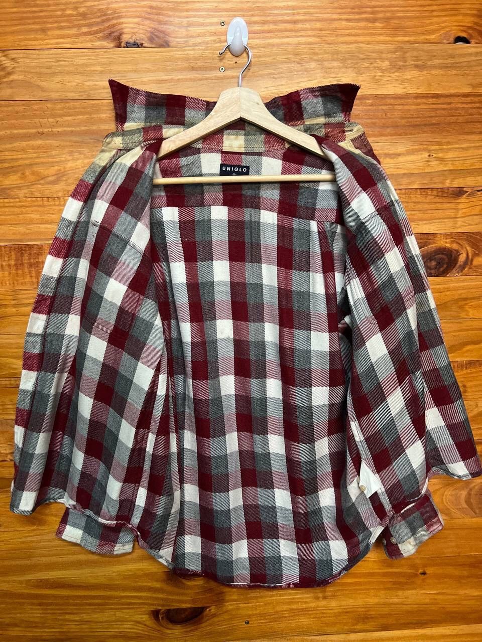 Flannel UNIQLO PLAID FLANNEL BUTTON UP SHIRT Size US S / EU 44-46 / 1 - 8 Thumbnail