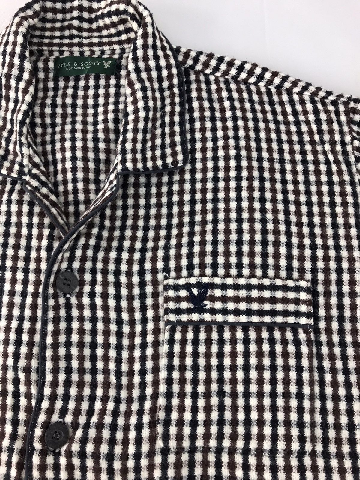 Designer × Lyle & Scott Lyle & Scott Collection Checked Design Single Pocket Size US L / EU 52-54 / 3 - 3 Thumbnail