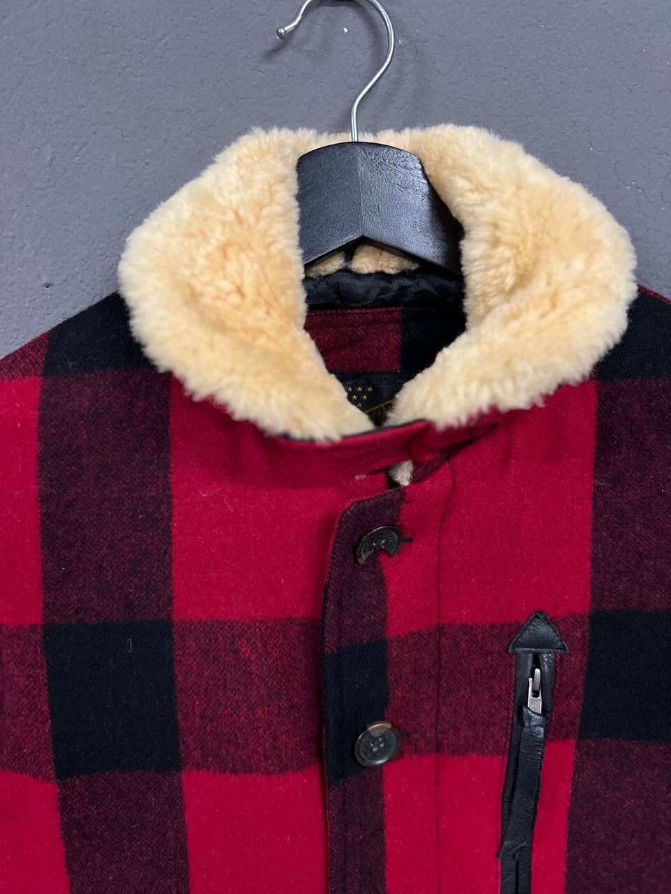 Japanese Brand UNITED SPORTS OF AMERICA JACKET SHERPA COLLAR Size US M / EU 48-50 / 2 - 5 Thumbnail