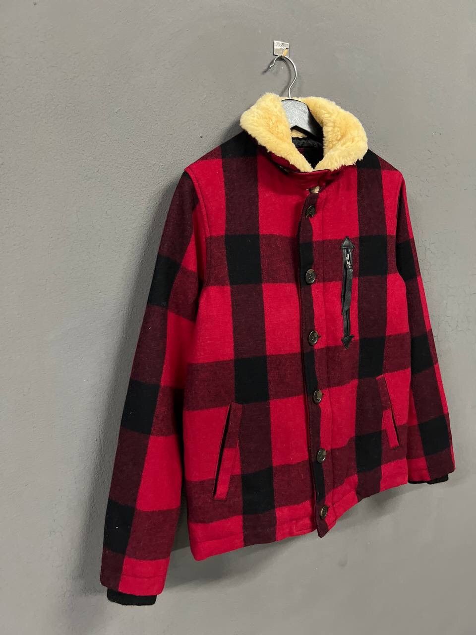 Japanese Brand UNITED SPORTS OF AMERICA JACKET SHERPA COLLAR Size US M / EU 48-50 / 2 - 2 Thumbnail