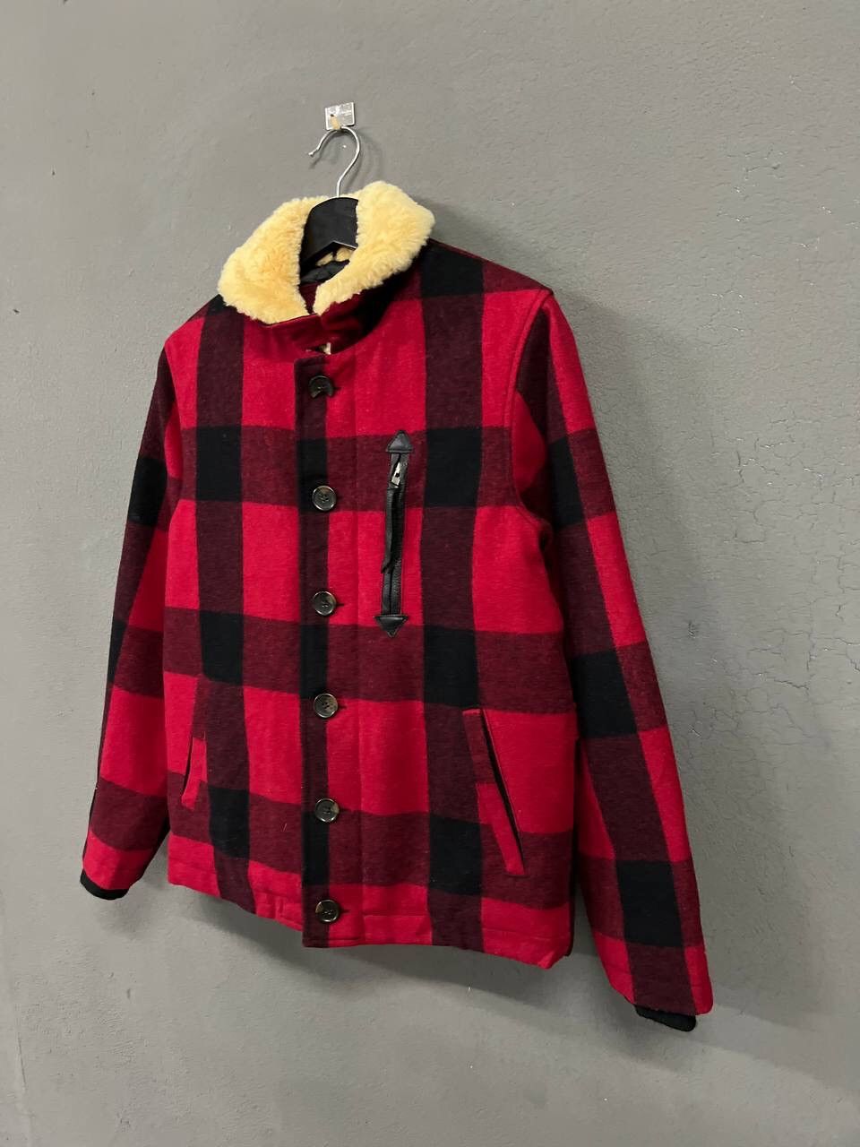 Japanese Brand UNITED SPORTS OF AMERICA JACKET SHERPA COLLAR Size US M / EU 48-50 / 2 - 3 Thumbnail