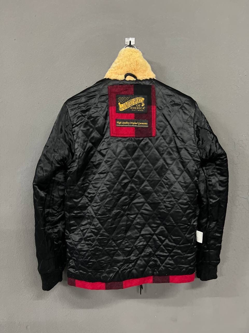 Japanese Brand UNITED SPORTS OF AMERICA JACKET SHERPA COLLAR Size US M / EU 48-50 / 2 - 11 Thumbnail