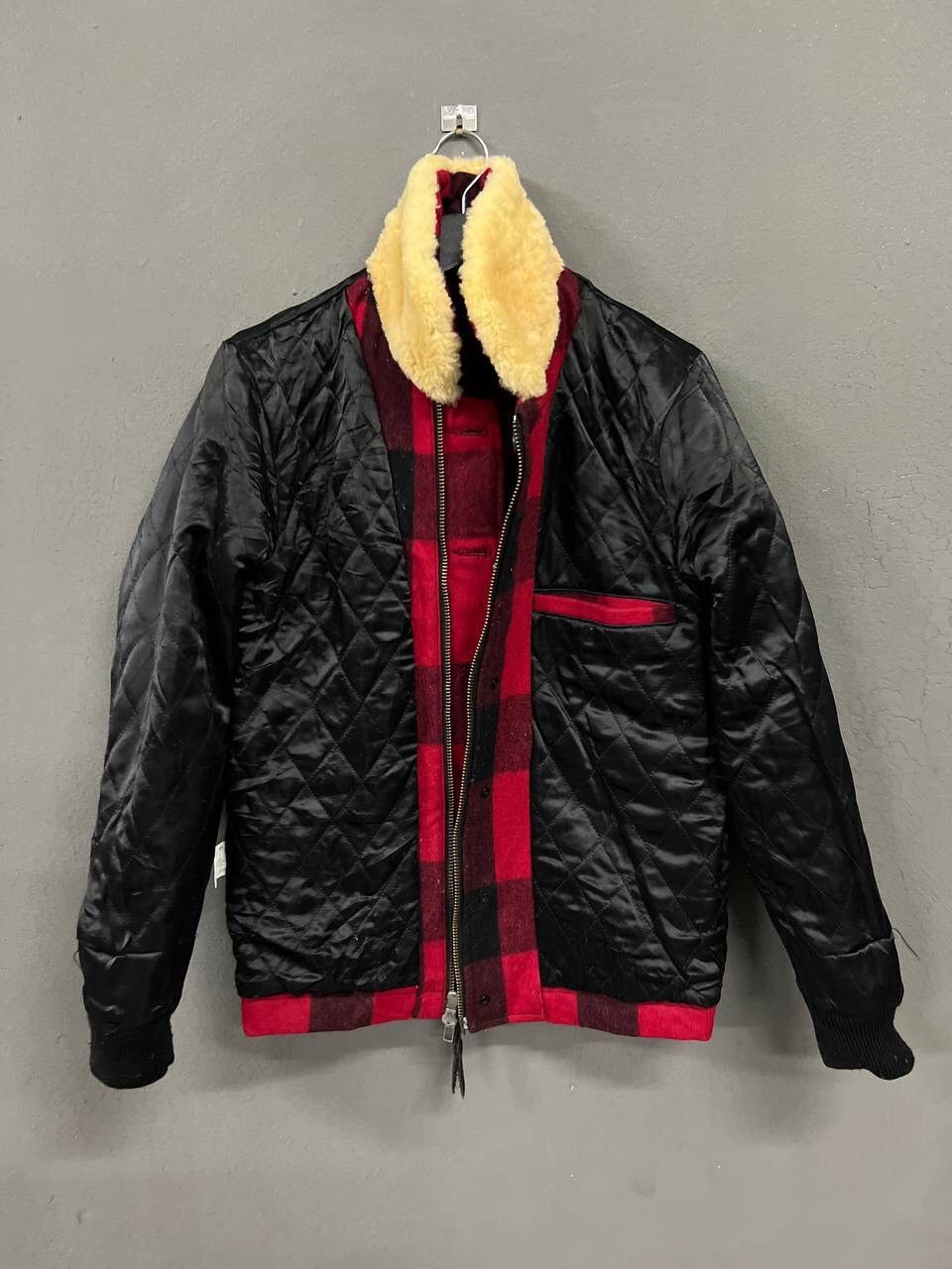 Japanese Brand UNITED SPORTS OF AMERICA JACKET SHERPA COLLAR Size US M / EU 48-50 / 2 - 10 Thumbnail