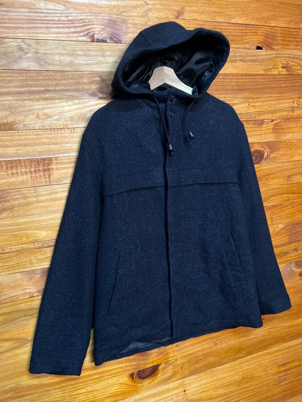 Japanese Brand MIKEBIRNIES WOOL HOODED JACKET Size US M / EU 48-50 / 2 - 2 Thumbnail