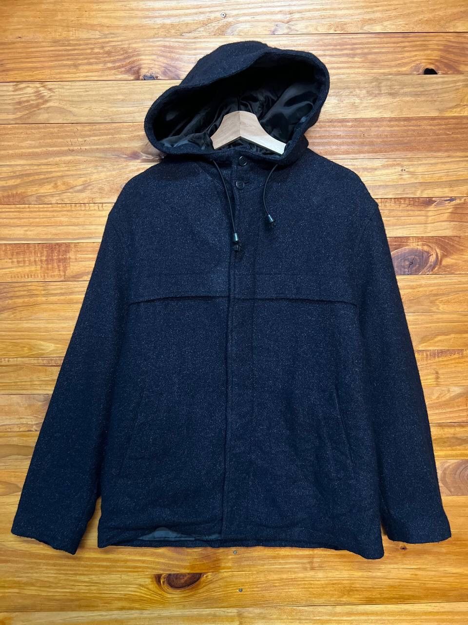 Japanese Brand MIKEBIRNIES WOOL HOODED JACKET Size US M / EU 48-50 / 2 - 1 Thumbnail