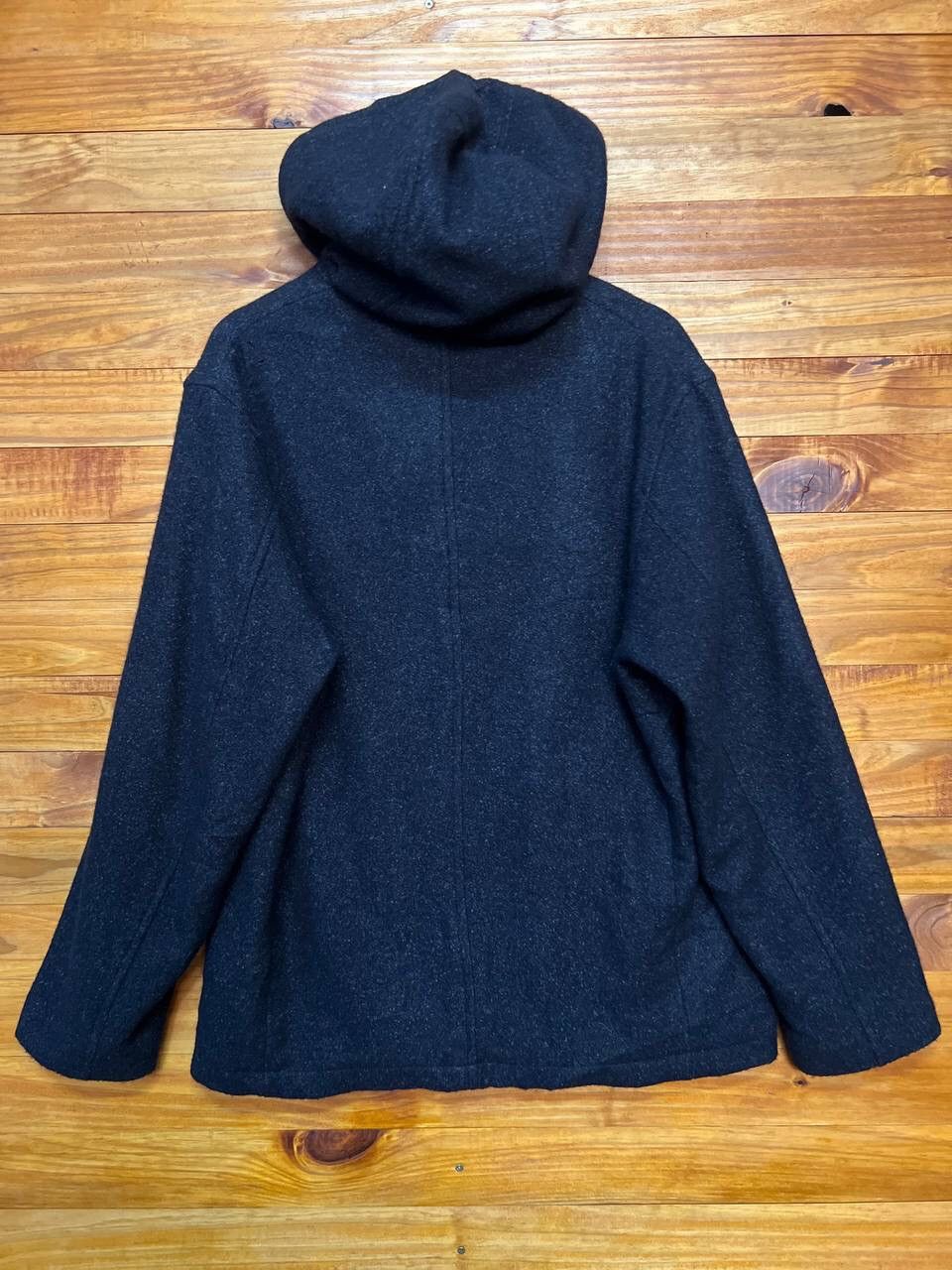 Japanese Brand MIKEBIRNIES WOOL HOODED JACKET Size US M / EU 48-50 / 2 - 8 Thumbnail
