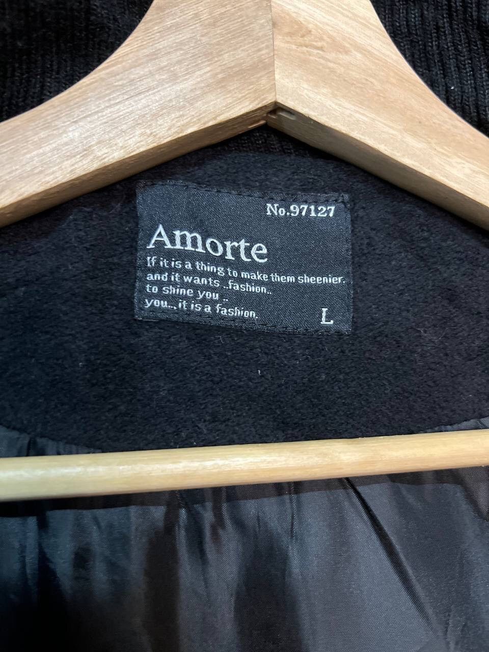 Japanese Brand AMORTE VOLUME NECK STYLE JACKET Size US L / EU 52-54 / 3 - 11 Thumbnail