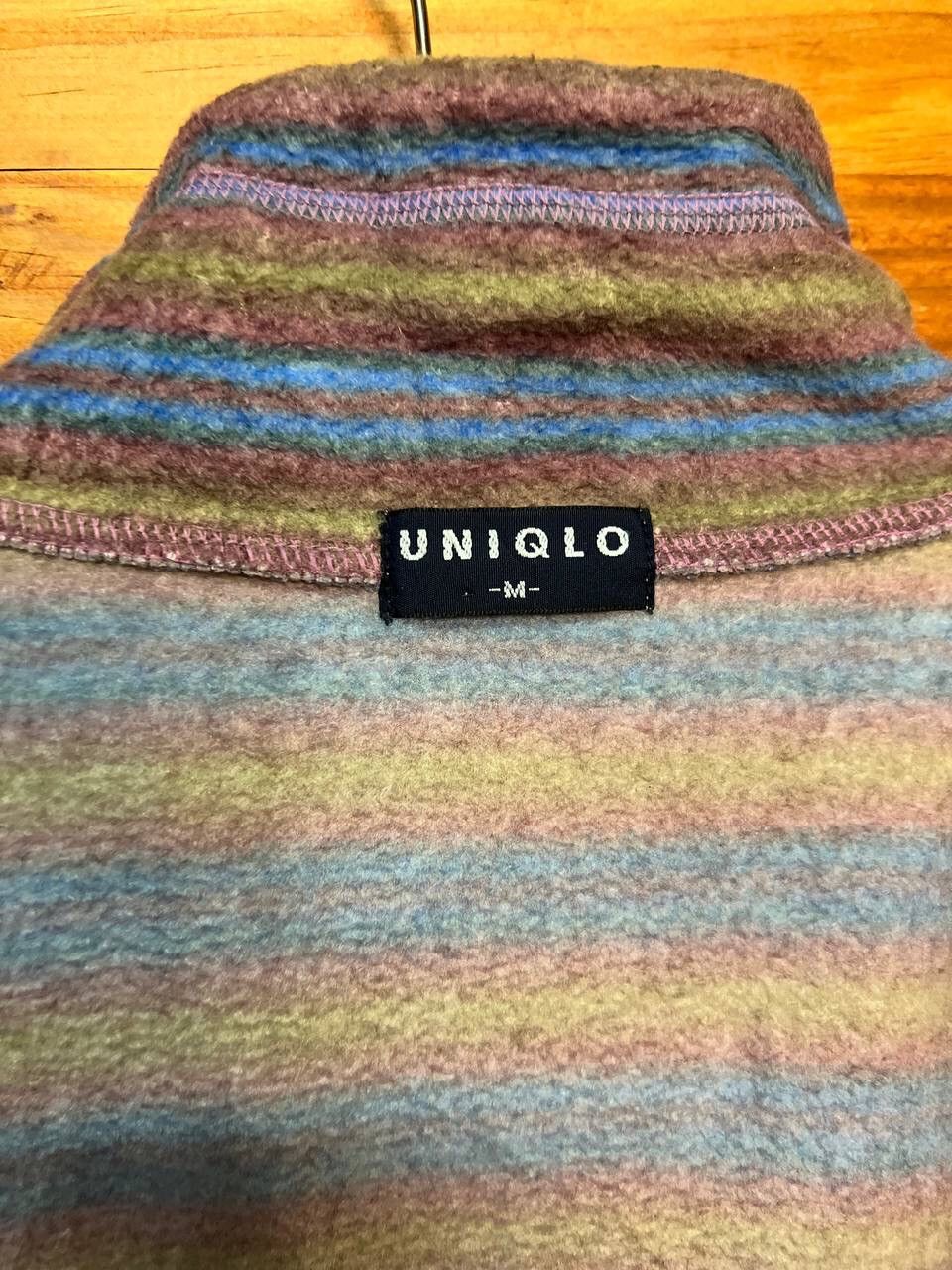 Uniqlo UNIQLO FLEECE STRIPE JACKET Size US M / EU 48-50 / 2 - 12 Thumbnail