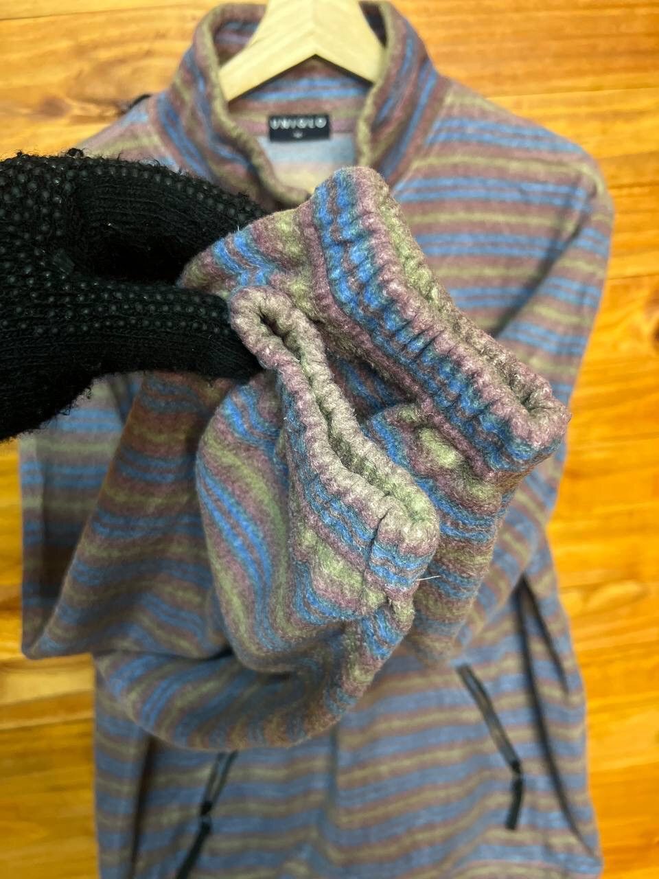 Uniqlo UNIQLO FLEECE STRIPE JACKET Size US M / EU 48-50 / 2 - 6 Thumbnail