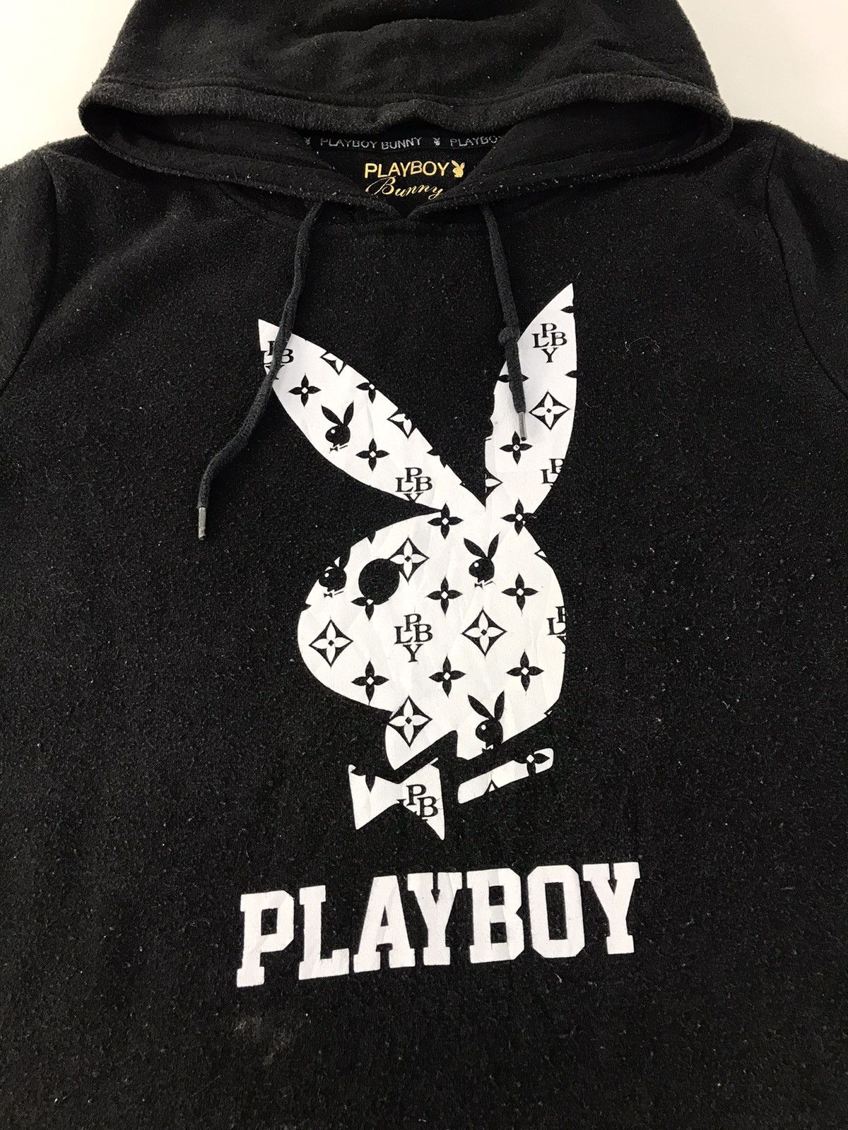 Grailed Playboy LV Hoodies Bunny Head Logo Spell Out Style Size US L / EU 52-54 / 3 - 3 Thumbnail