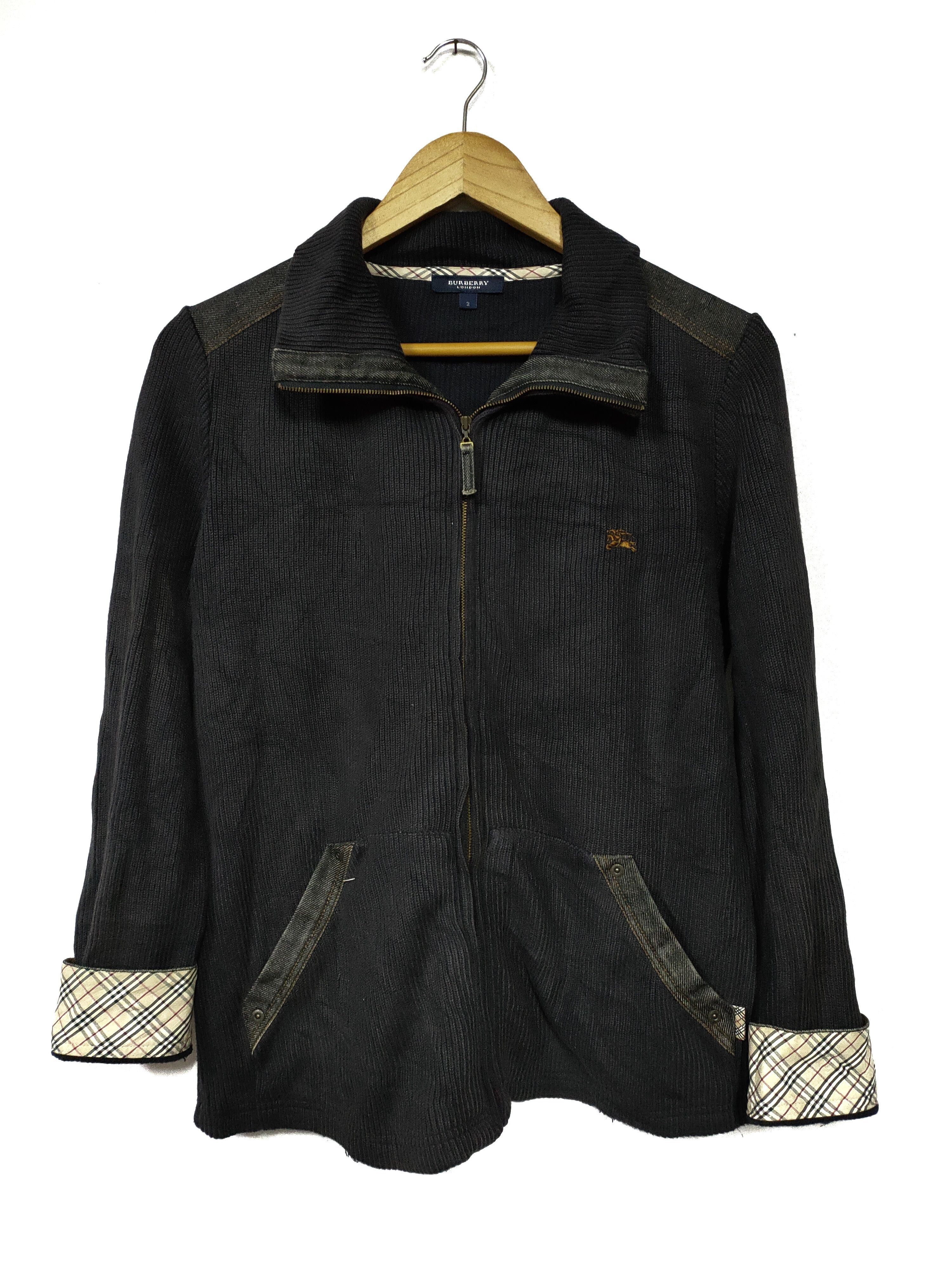 BURBERRY LONDON MENS ZIPPER JACKET