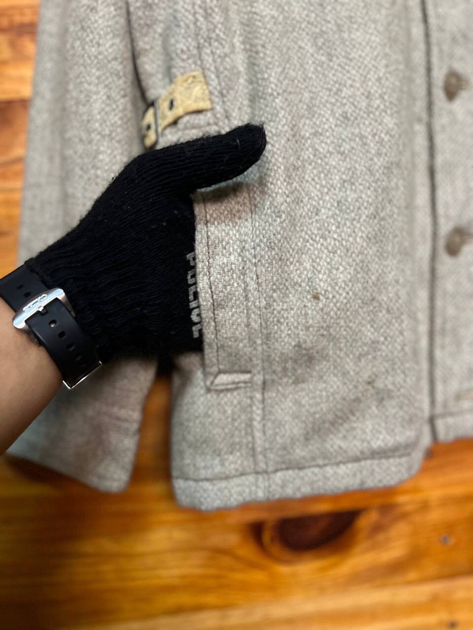 Japanese Brand VINTAGE G STAGE WOOL FIELD JACKET Size US L / EU 52-54 / 3 - 4 Thumbnail